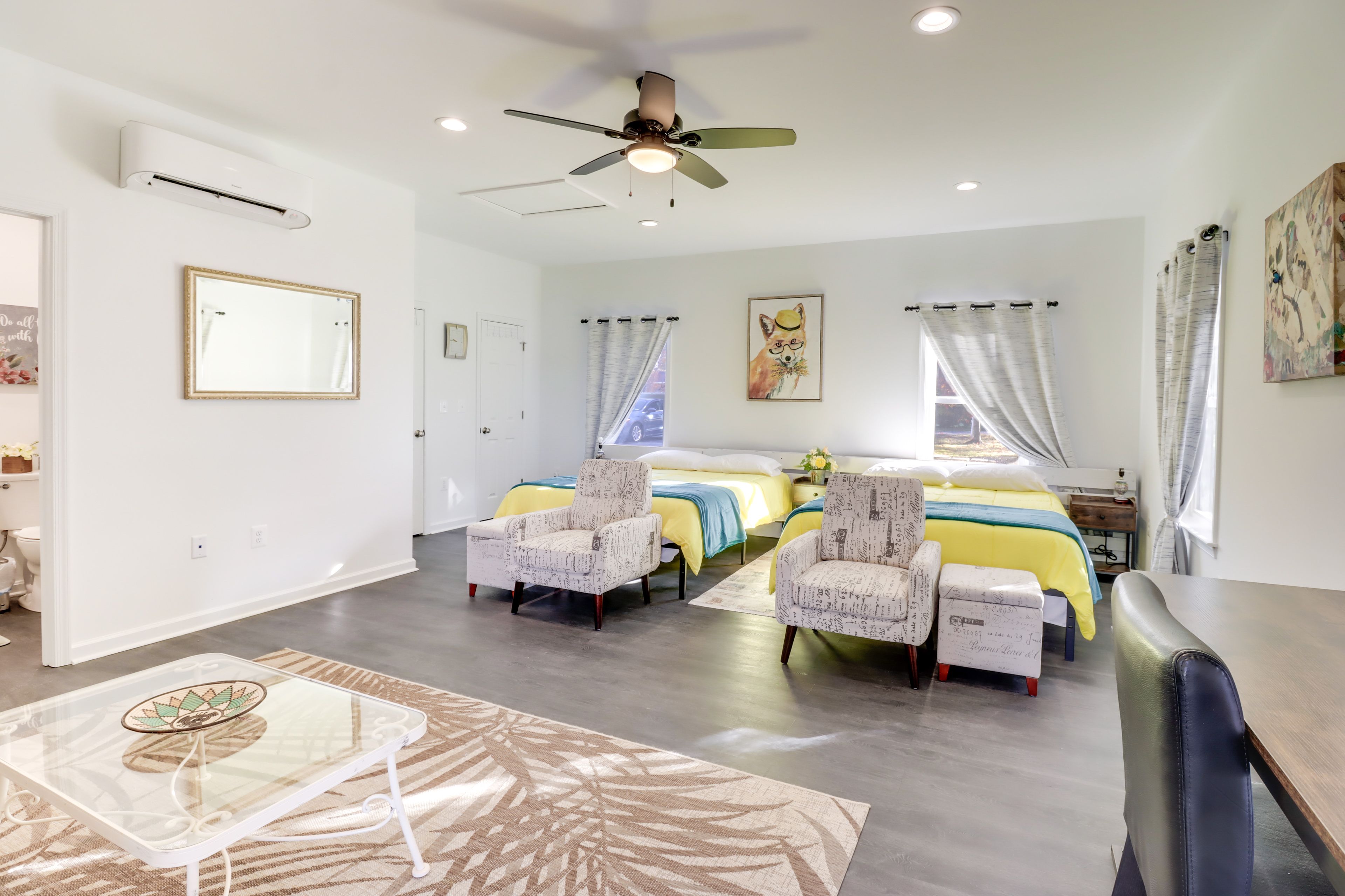Bedroom 1 | 2 Queen Beds | Linens Provided