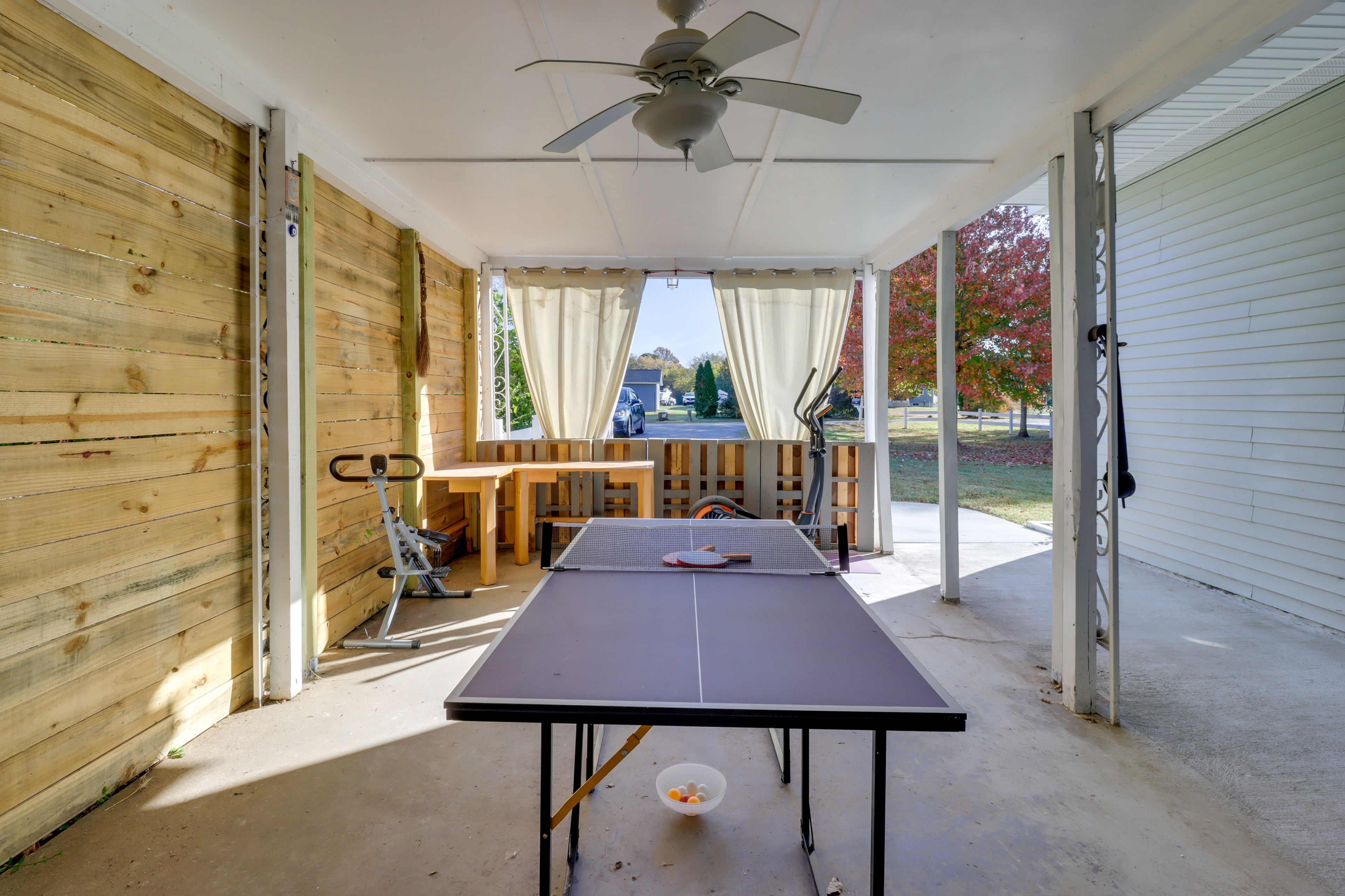 Front Patio | Ping-Pong Table