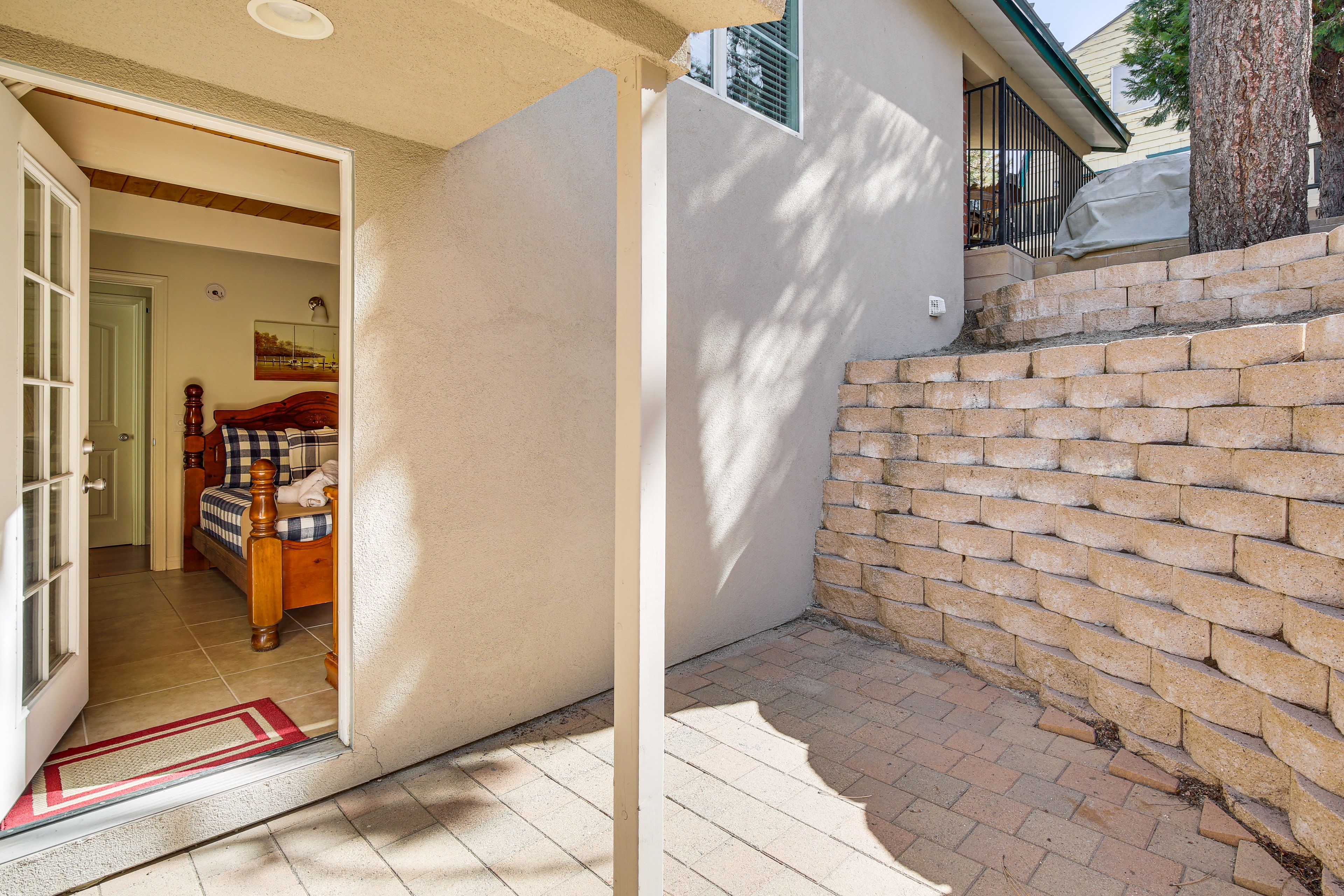 Side Patio | Access via Bedroom 1