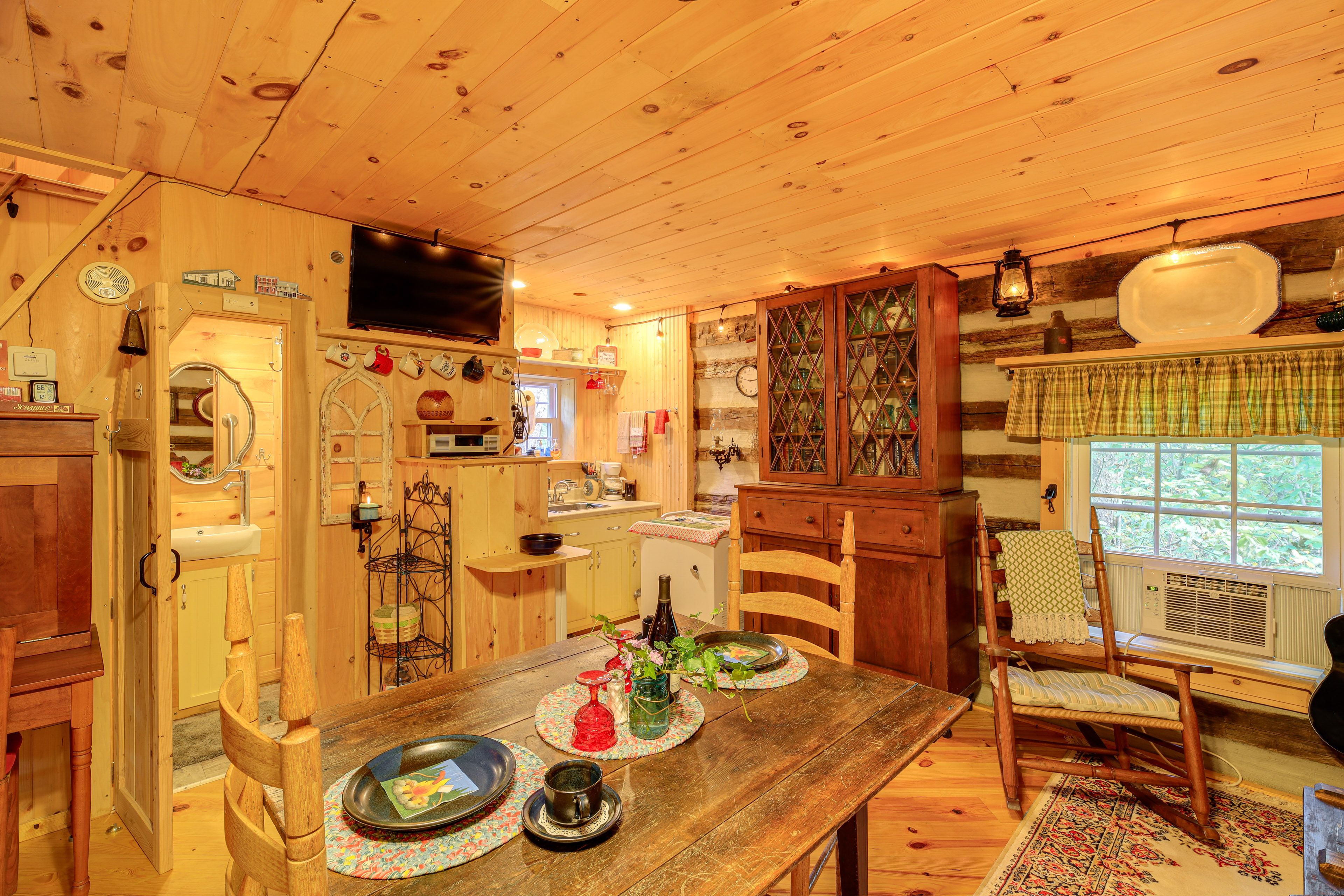 Dining Area | Dishware & Flatware | 1st Floor