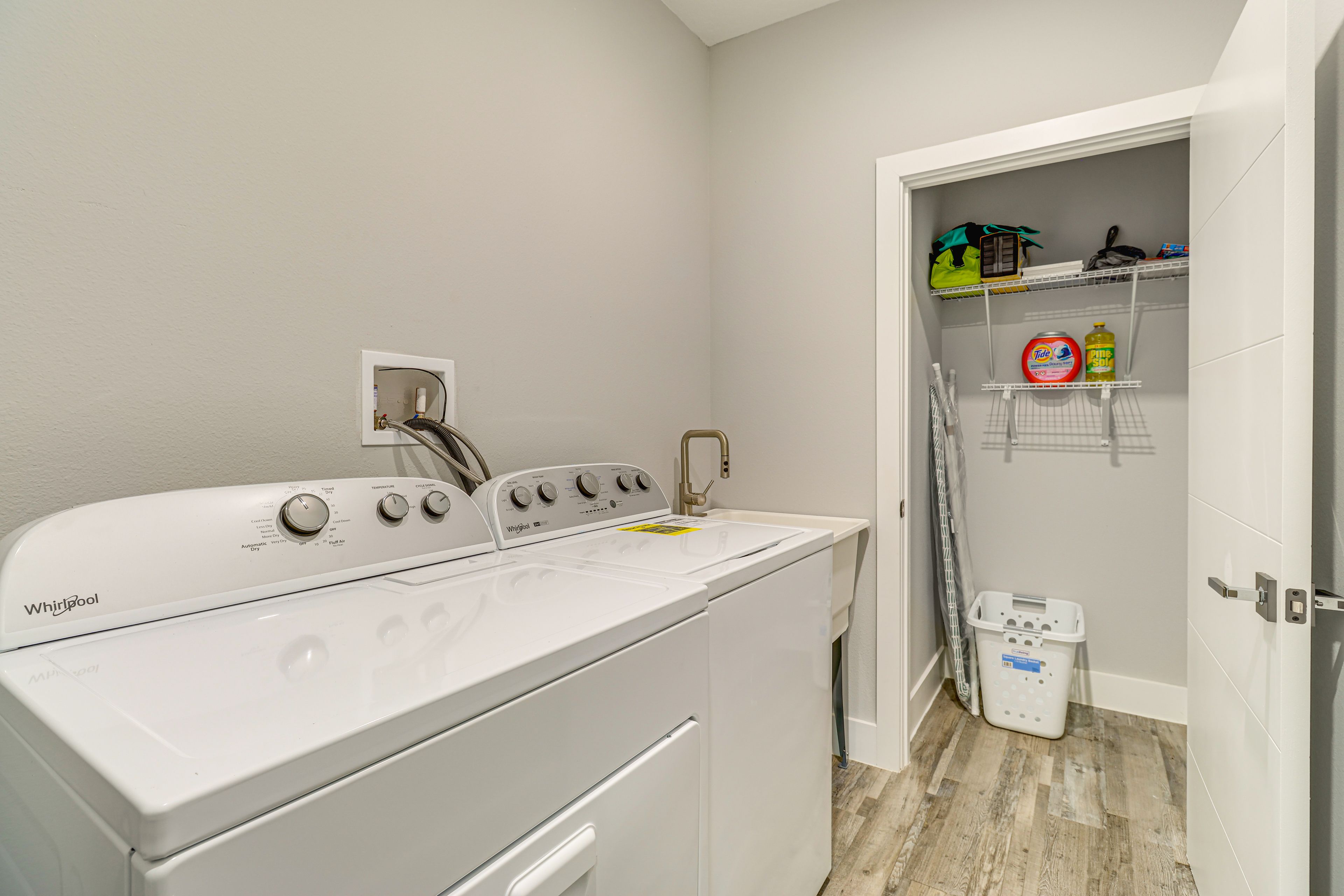 Washer/Dryer | Detergent Provided | Iron/Board