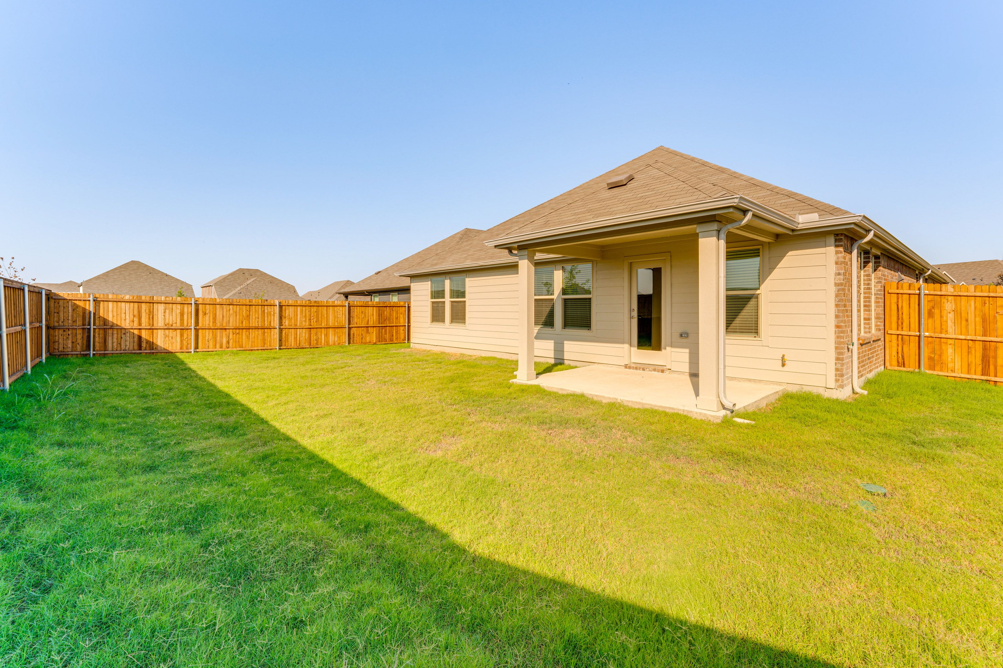 Fenced Backyard