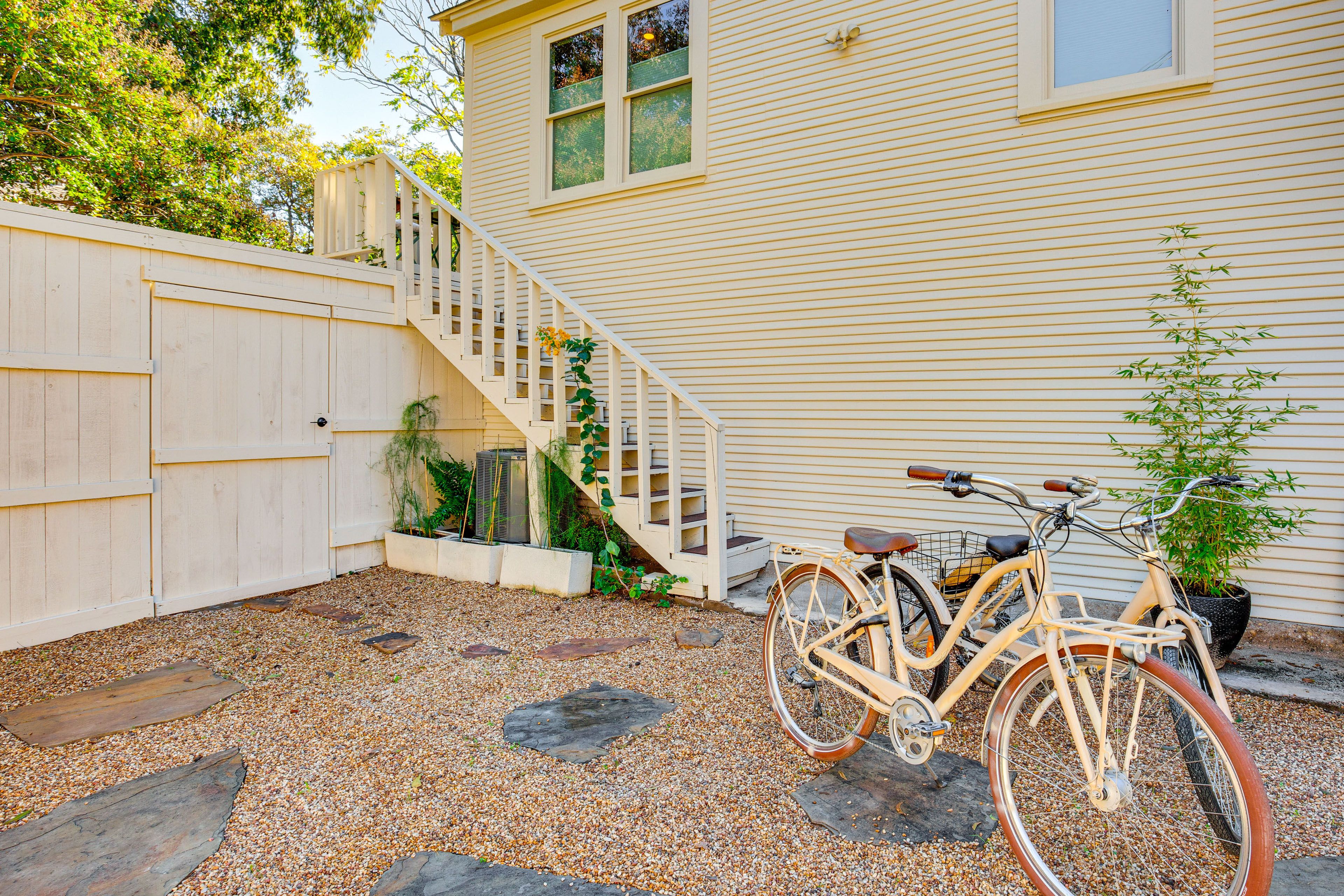 Apartment Exterior | Bicycle & Adult-Sized Tricycle