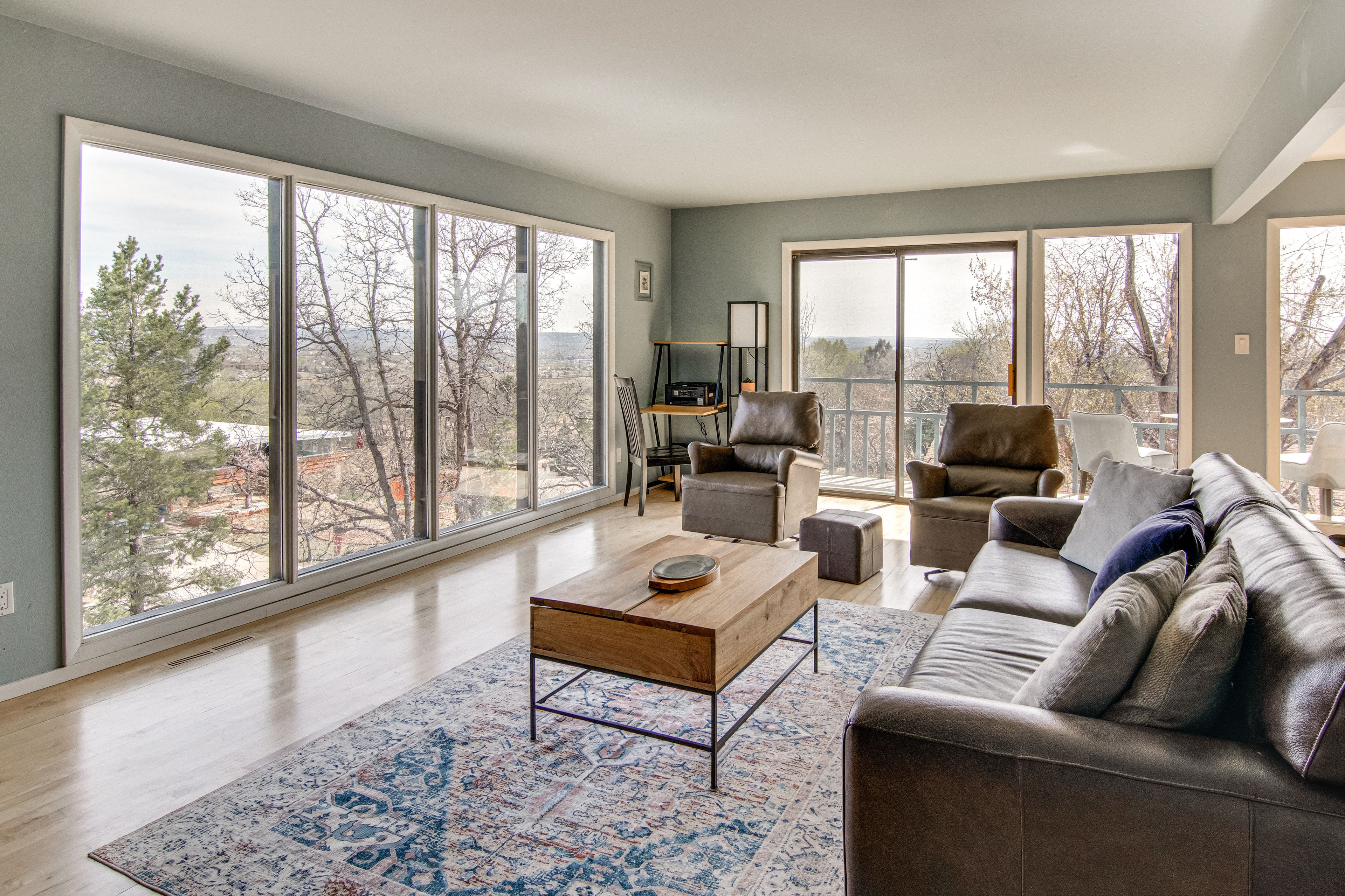 Living Room | Queen Sleeper Sofa | 2nd Floor | Dedicated Workspace