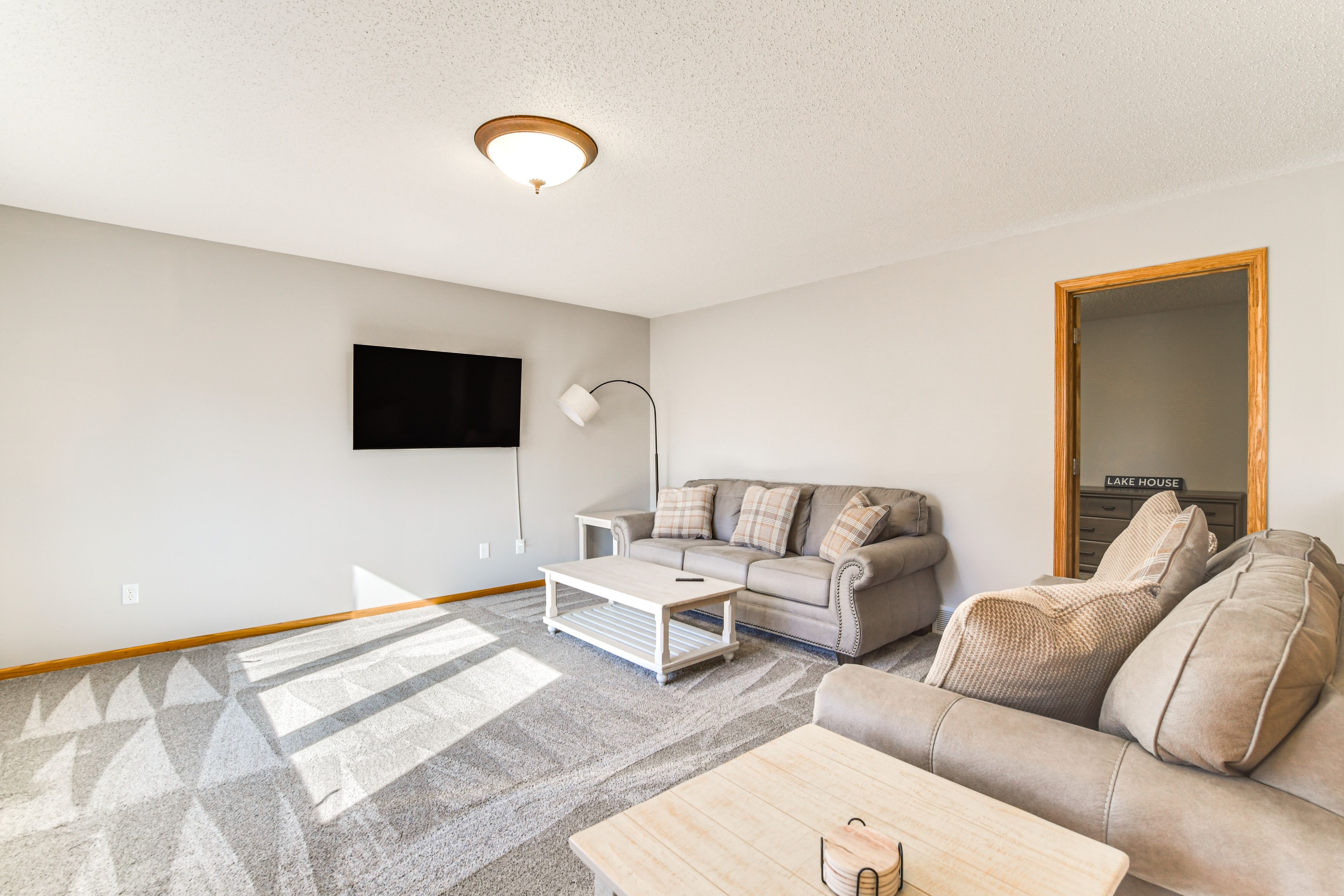 Family Room | Full Sleeper Sofa | 2nd Floor | Smart TV