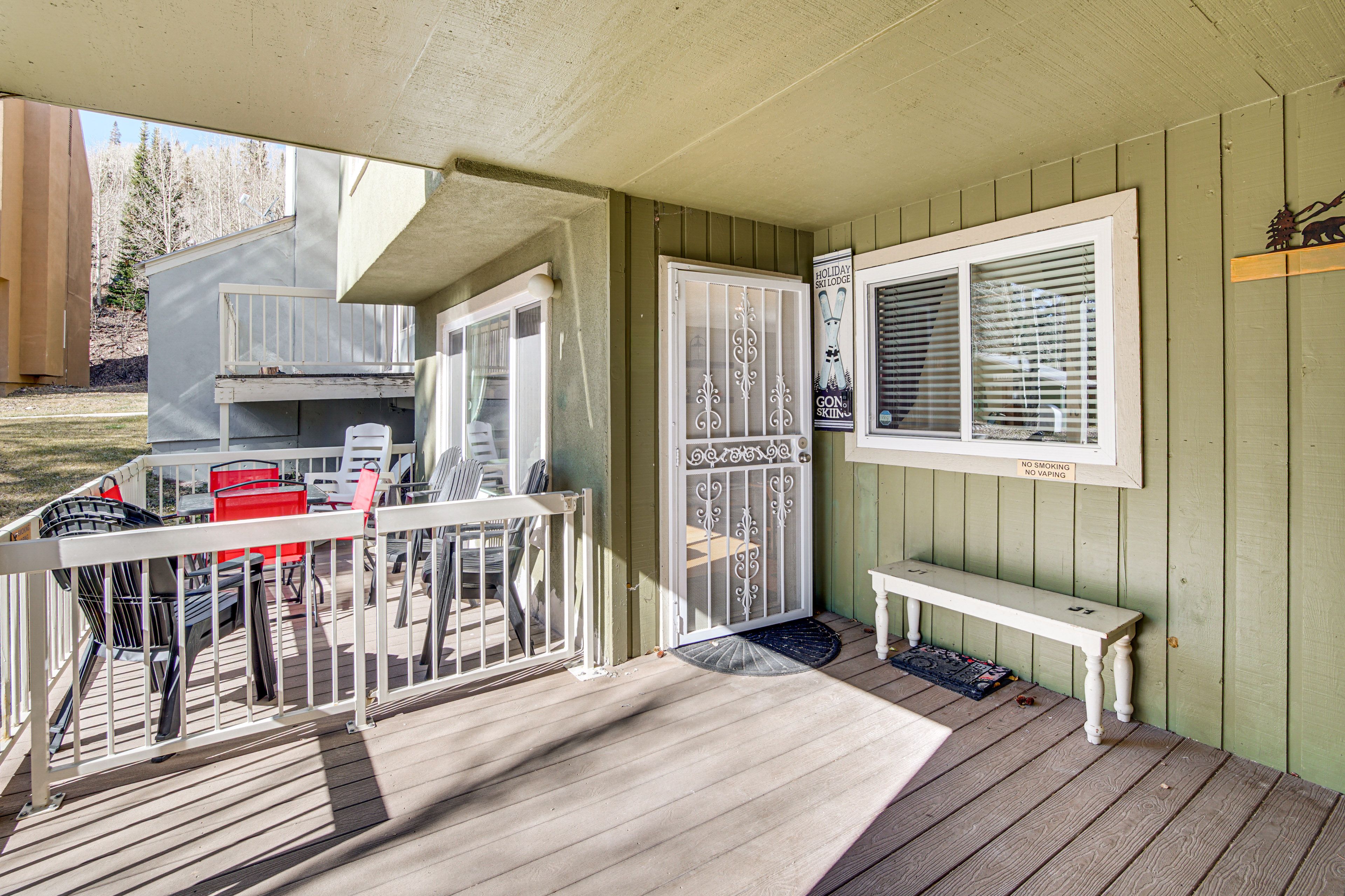 Front Entry | Private Deck