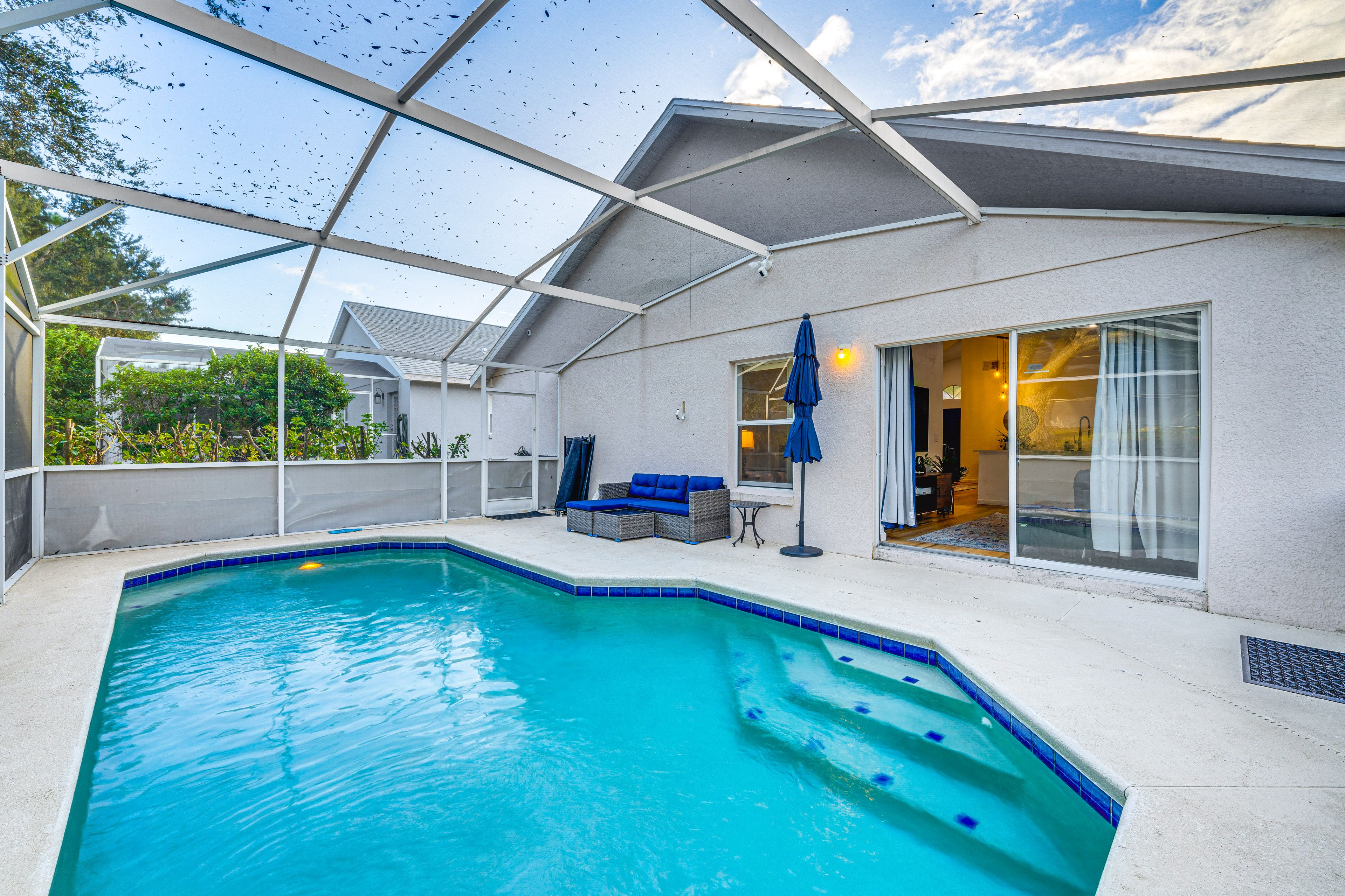Davenport Vacation Rental | 4BR | 2BA | 1,700 Sq Ft | 1 Step to Enter