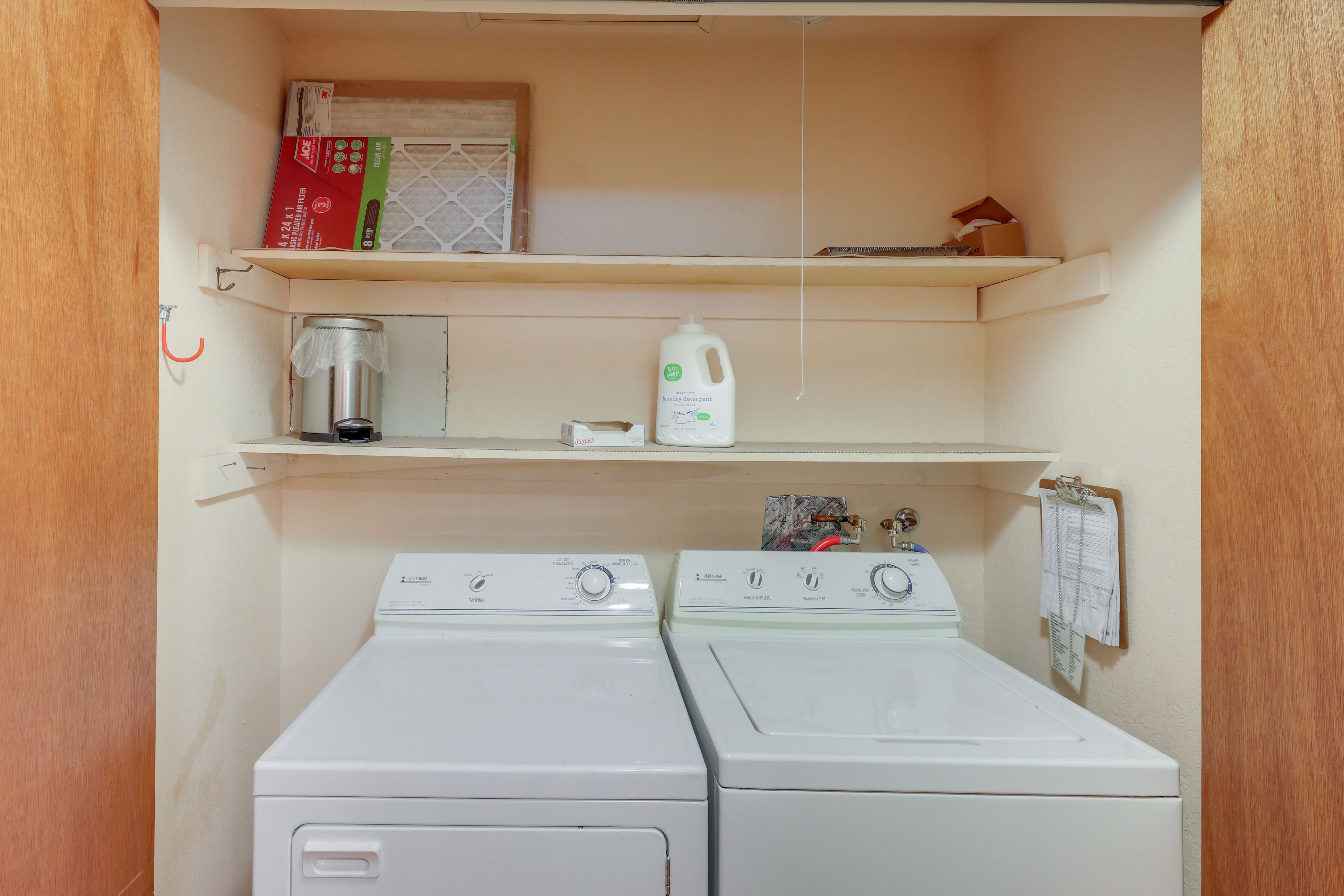 Washer & Dryer | Main Level