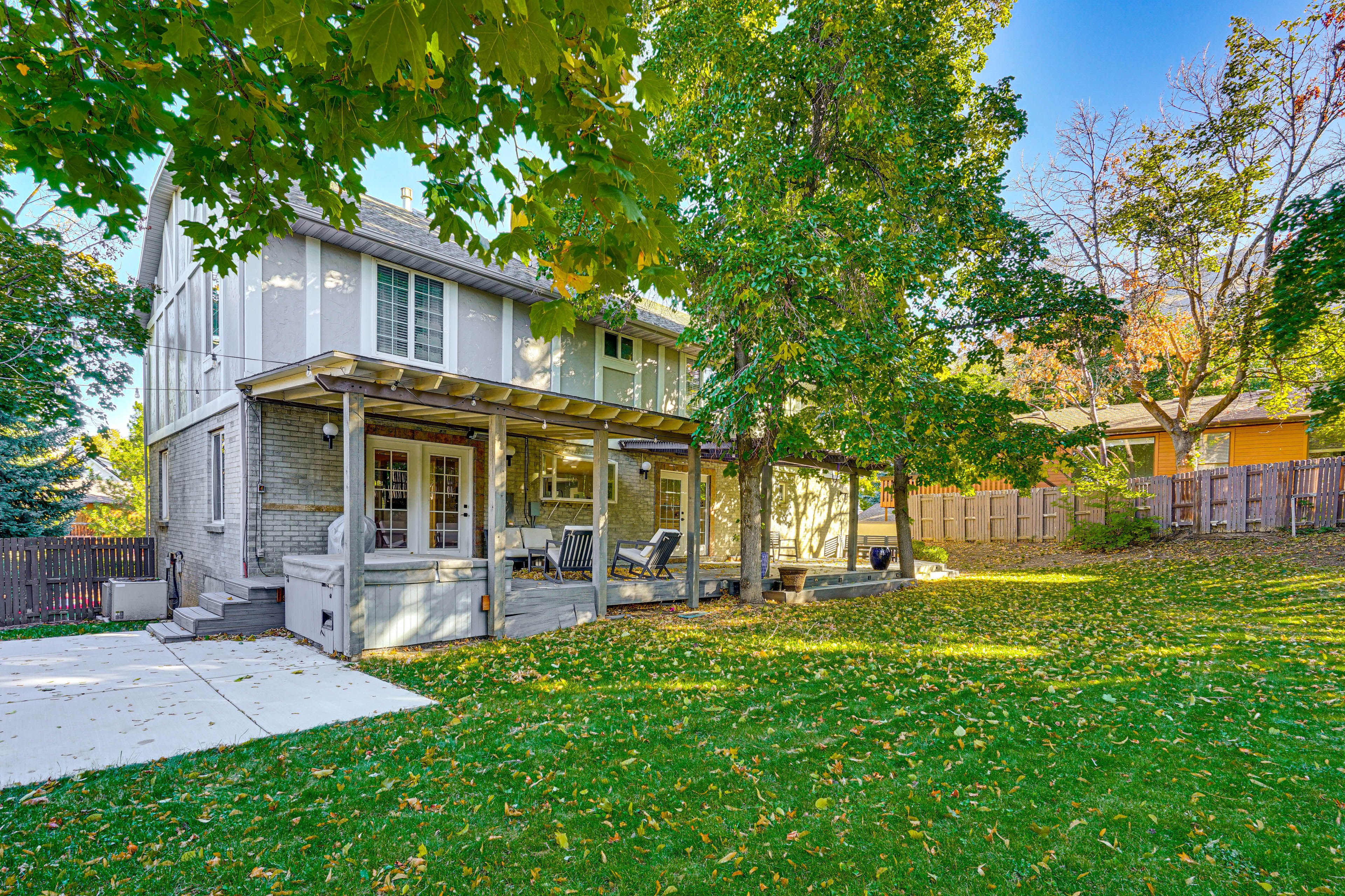 Spacious Backyard | 3-Story Home | Outdoor Seating