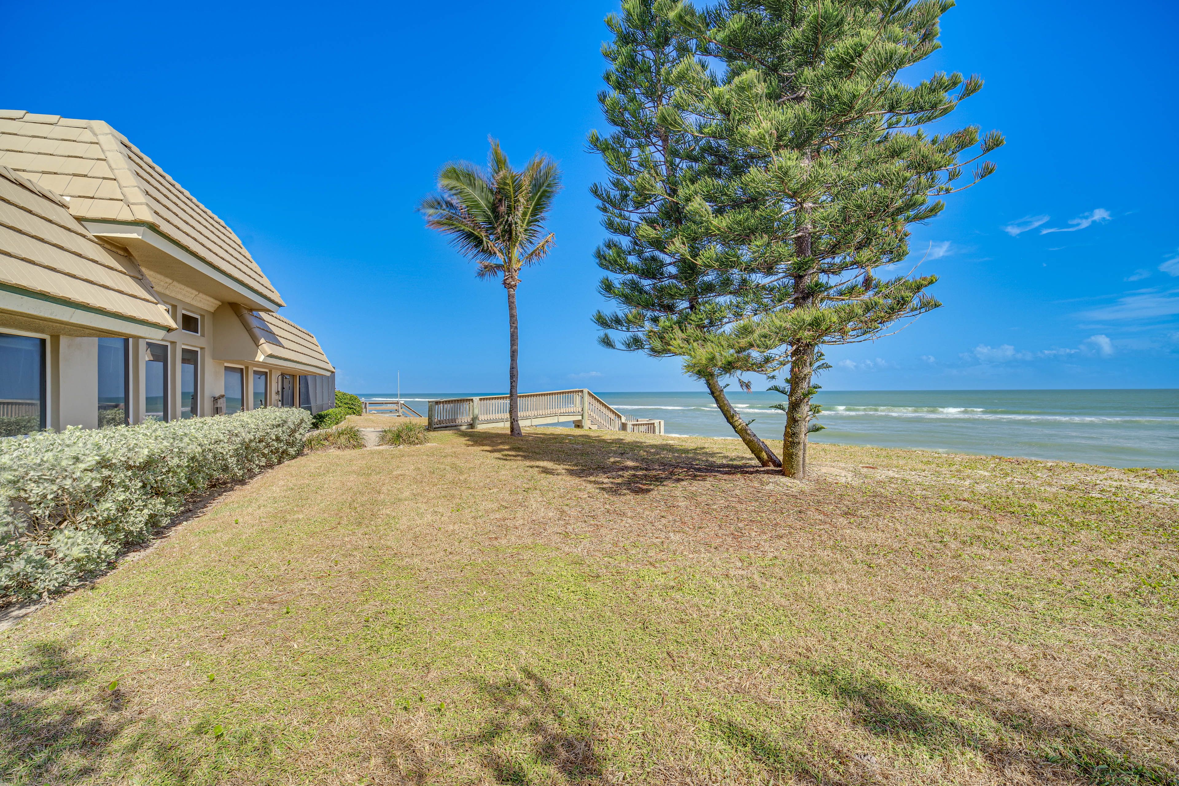 Backyard | On-Site Beach Access