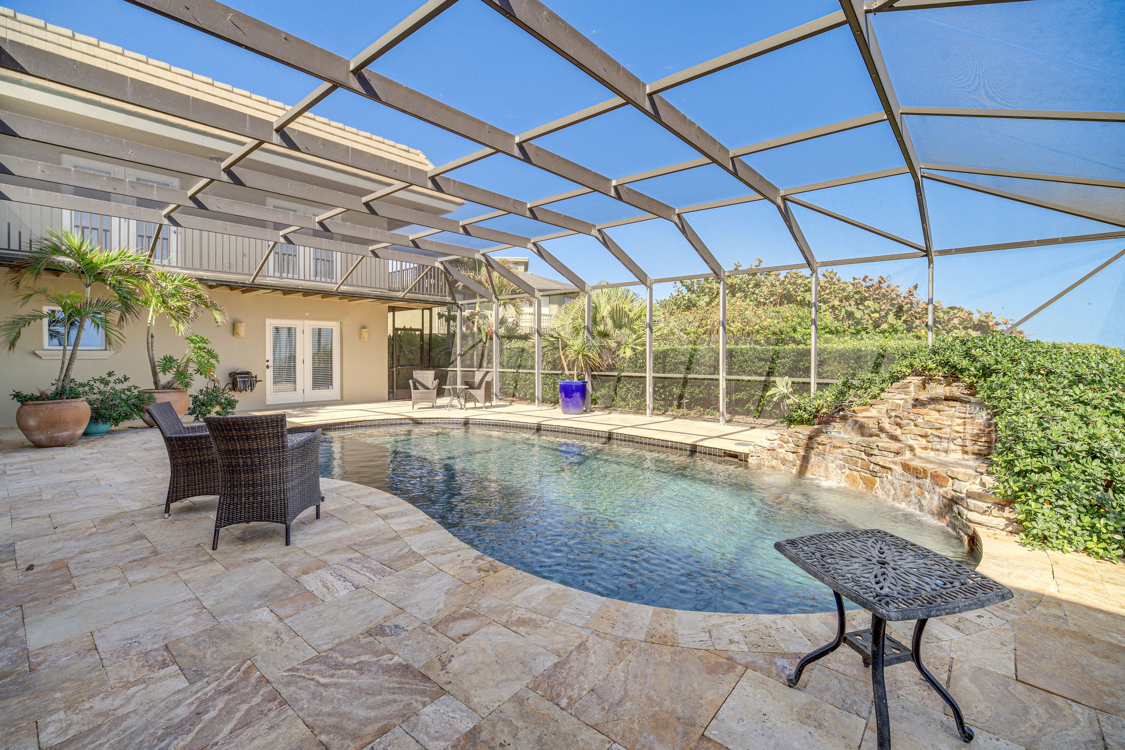 Private Screened Pool