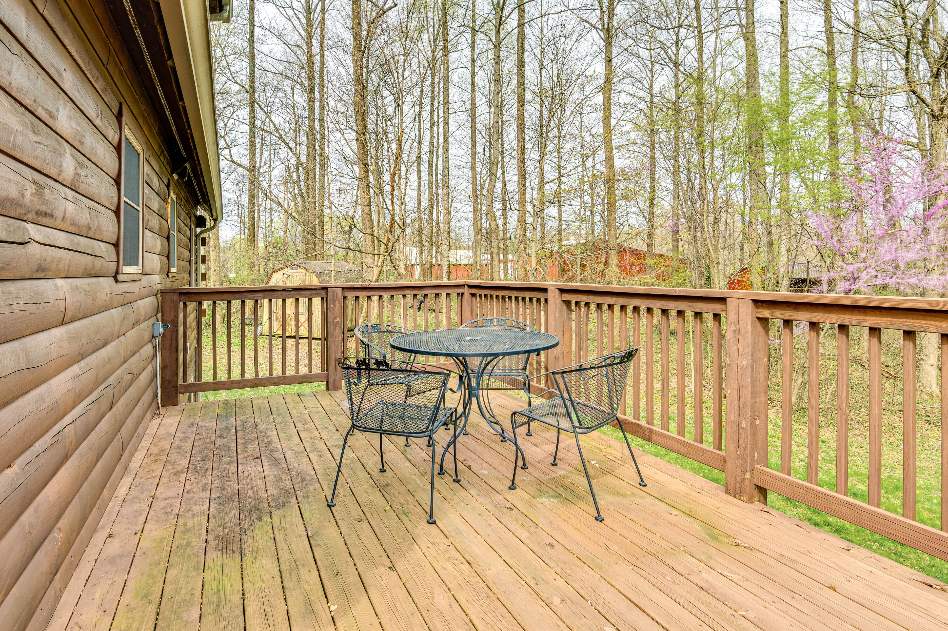 Private Deck | Wooded Surroundings | Fire Pit | Gas Grill