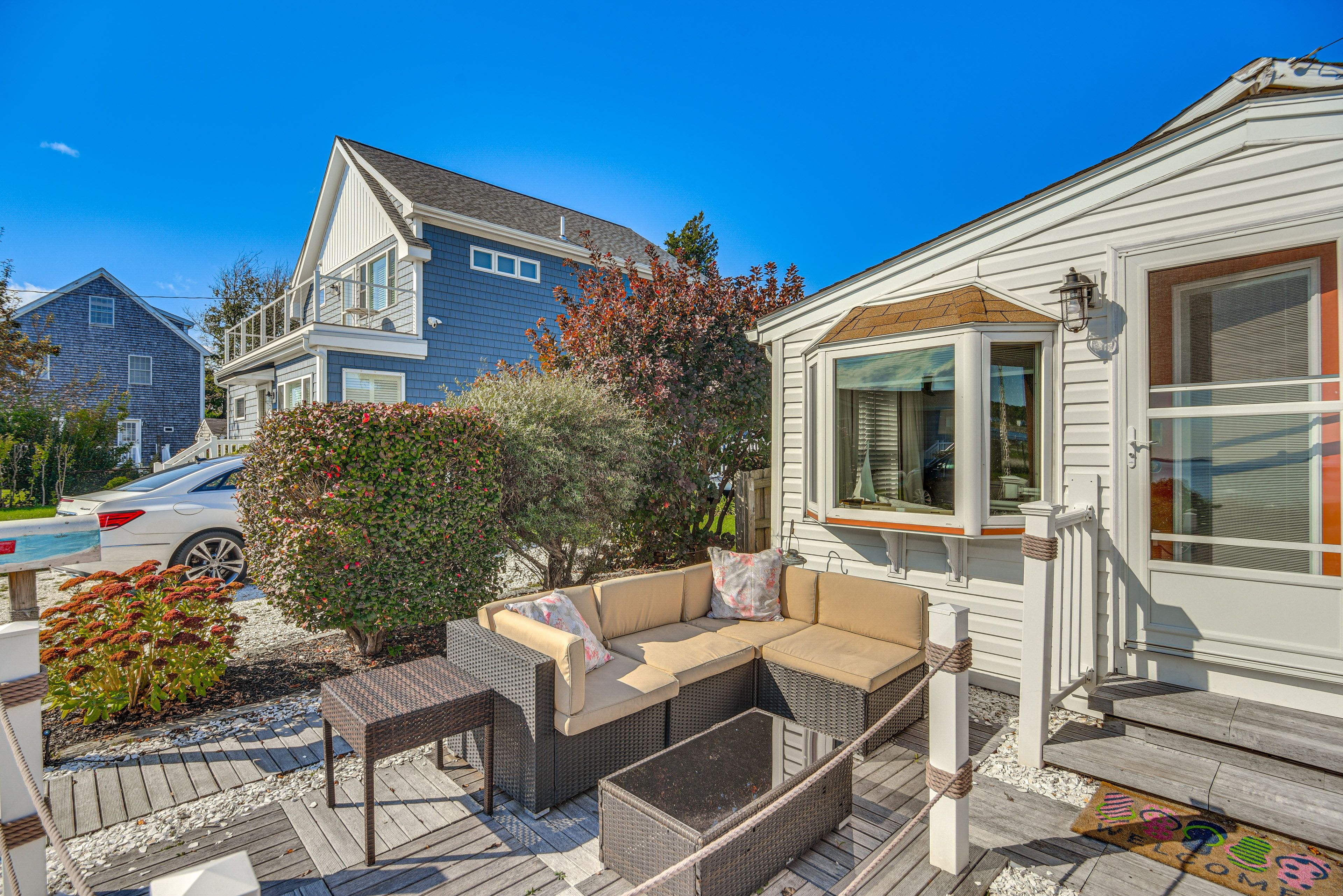 Furnished Deck | Seating Area | Views