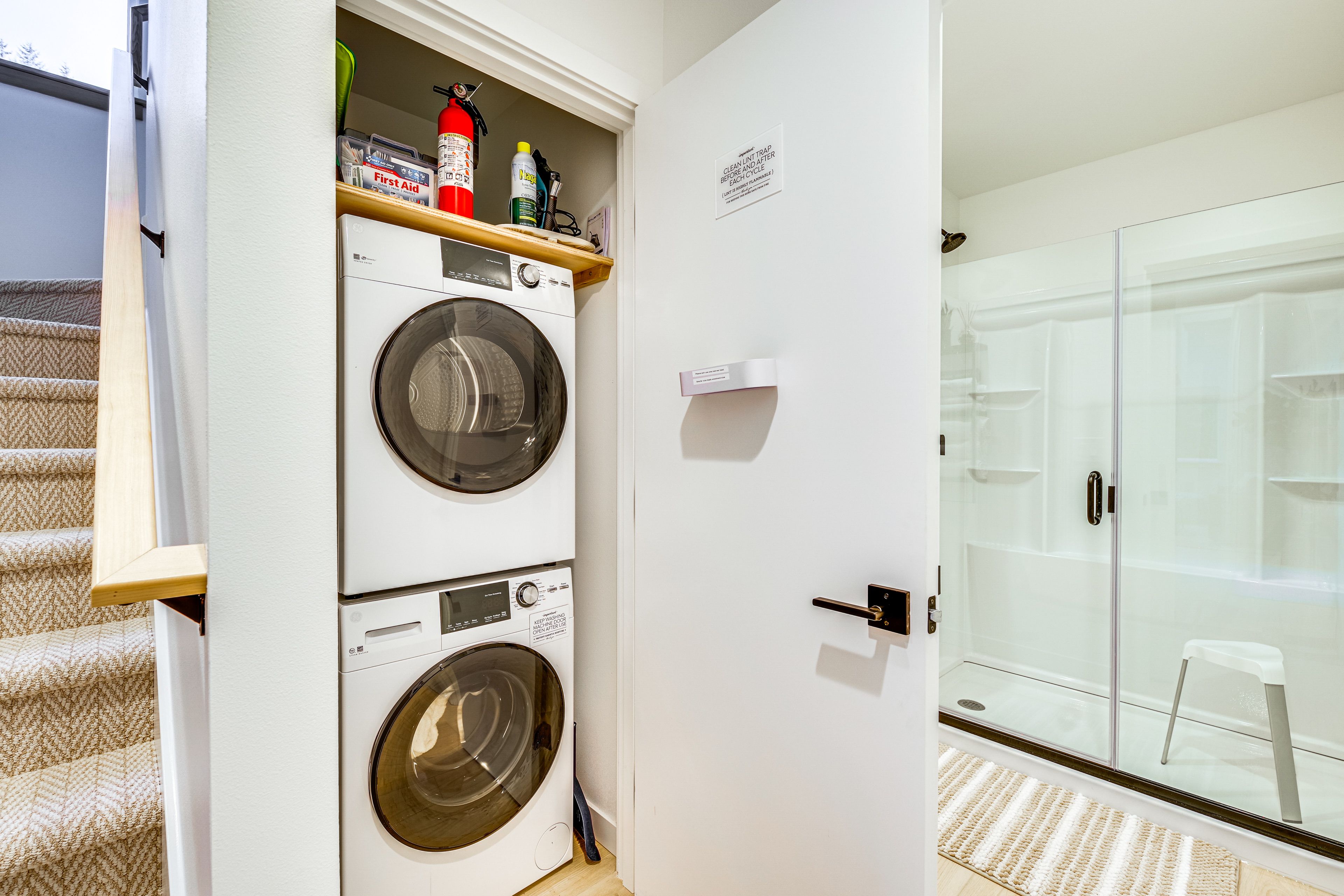 Laundry Closet | 1st Floor