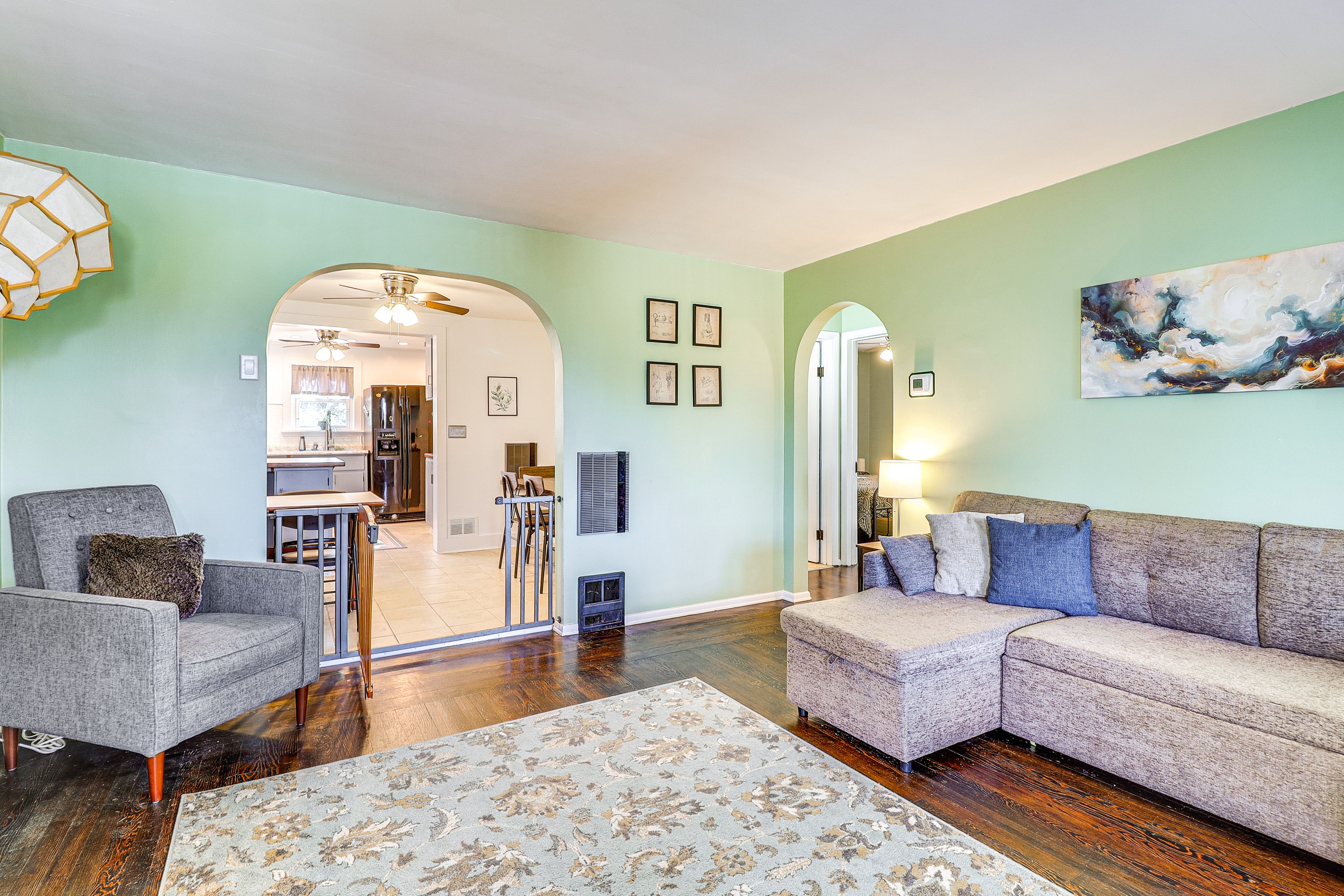 Living Room | Central A/C & Heating | Smart TV | Main Floor
