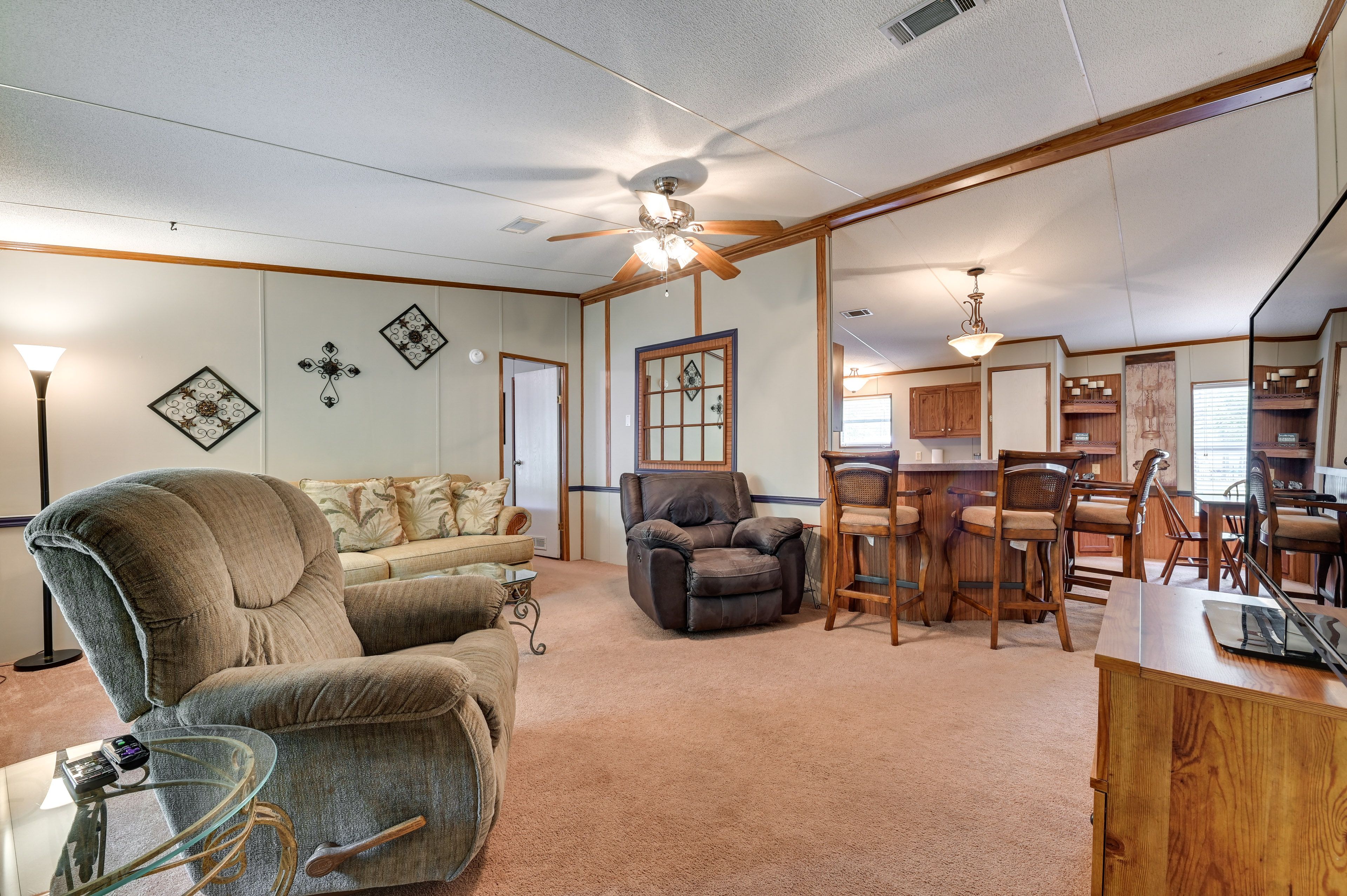 Living Room 1 | Queen Sleeper Sofa | Board Games | Card Games | Smart TV