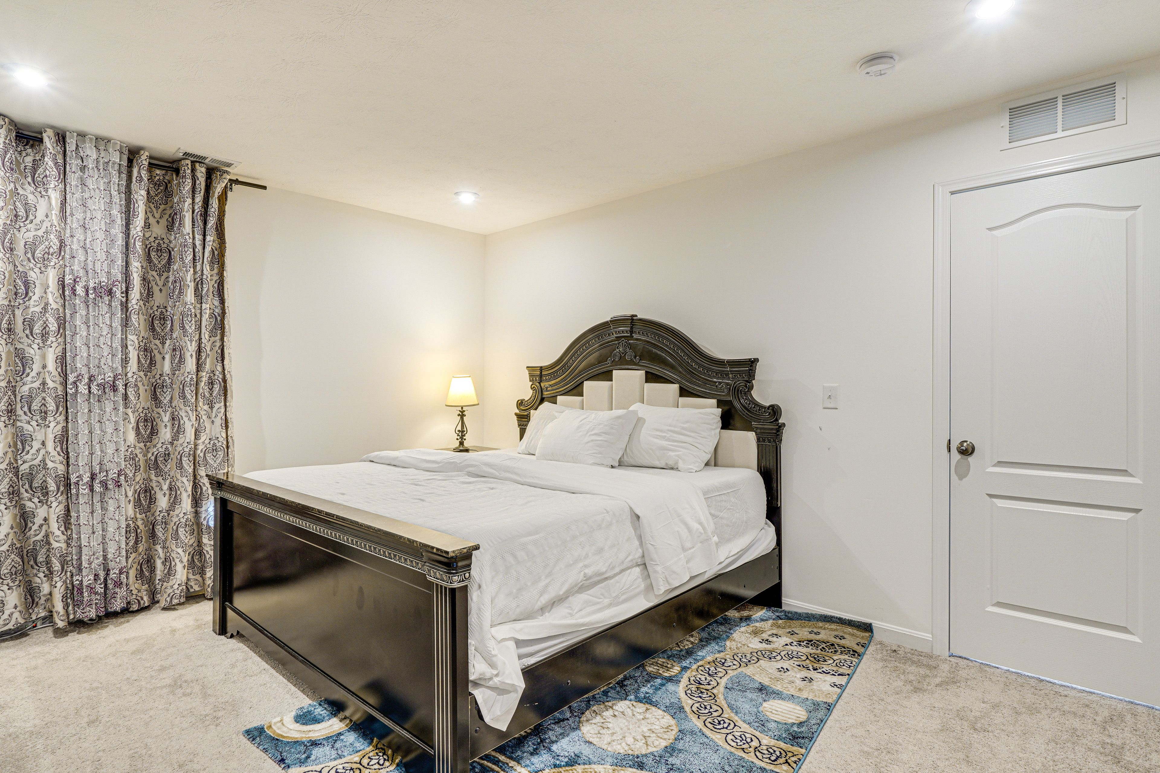 Bedroom 1 | King Bed | Linens Provided | Flat-Screen TV | 2nd Floor