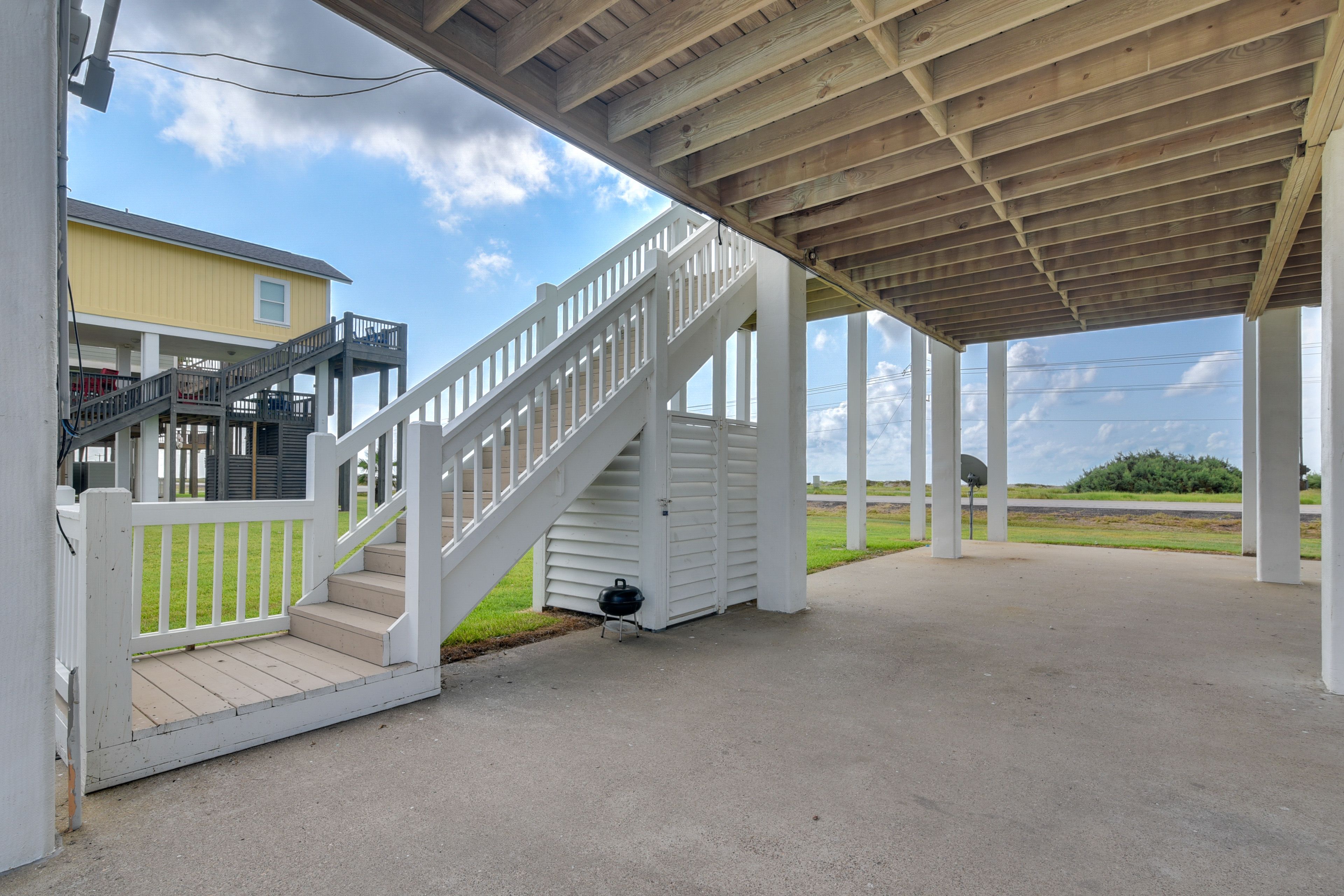 Exterior Stairs | Charcoal Grill