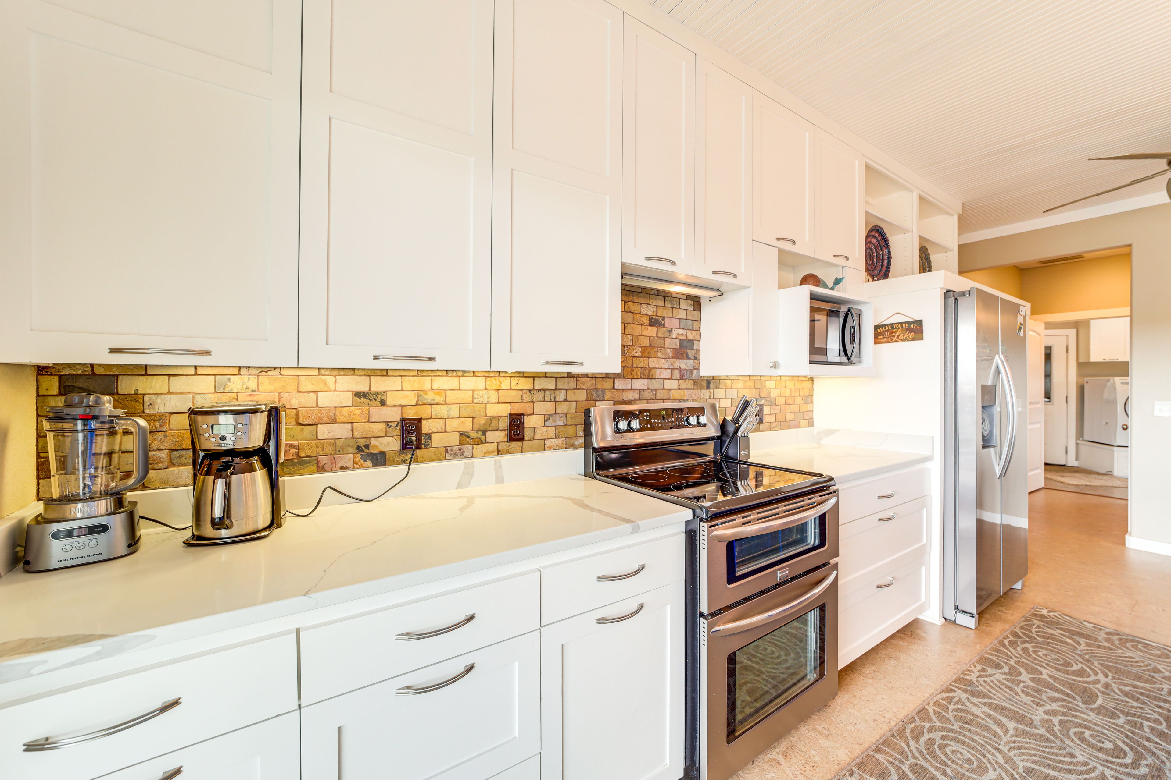Kitchen | 1st Floor | Keurig & Drip Coffee Makers | Blender | Cooking Basics