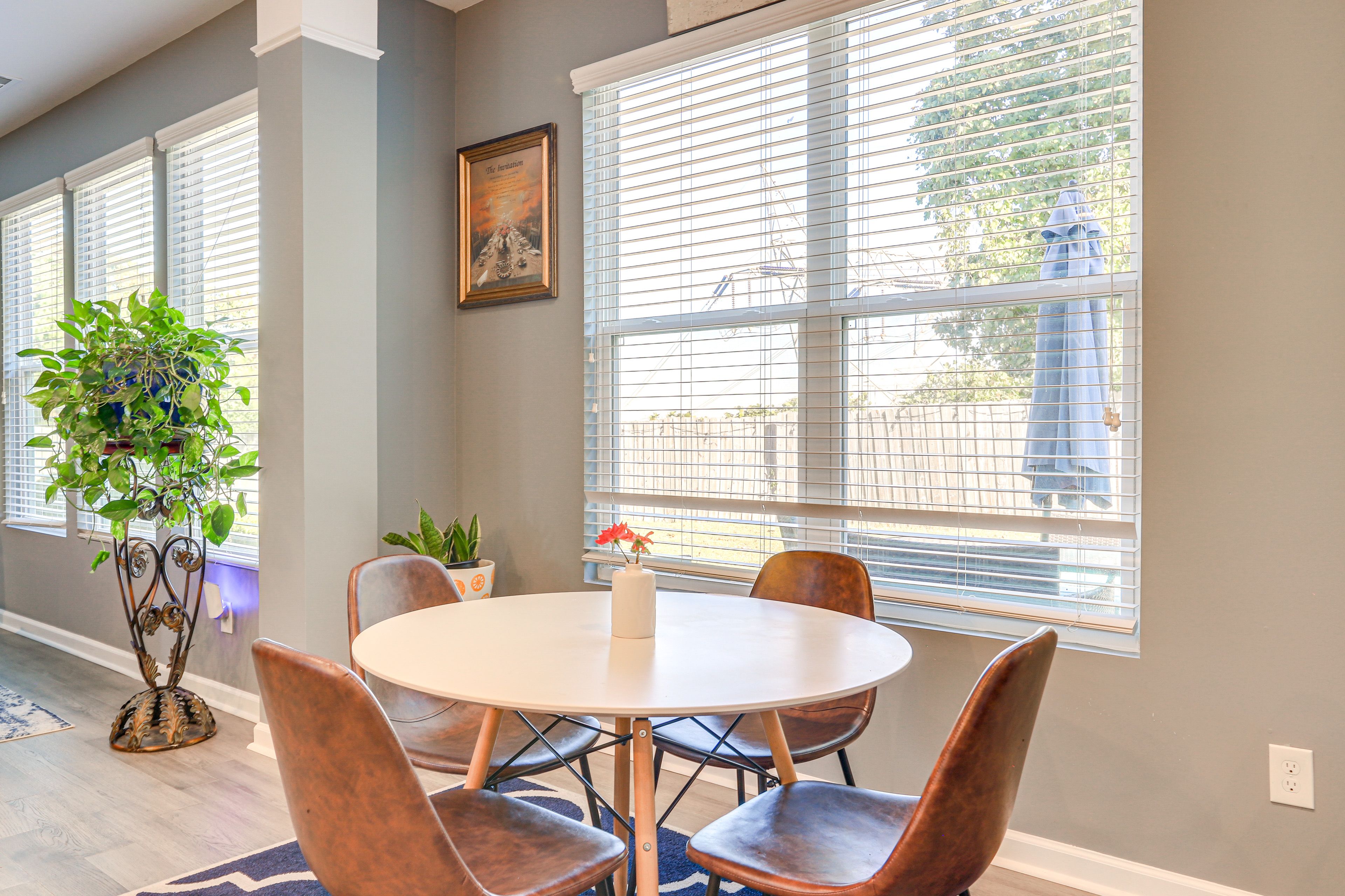 Kitchen Table | 1st Floor | Dishware & Flatware Provided