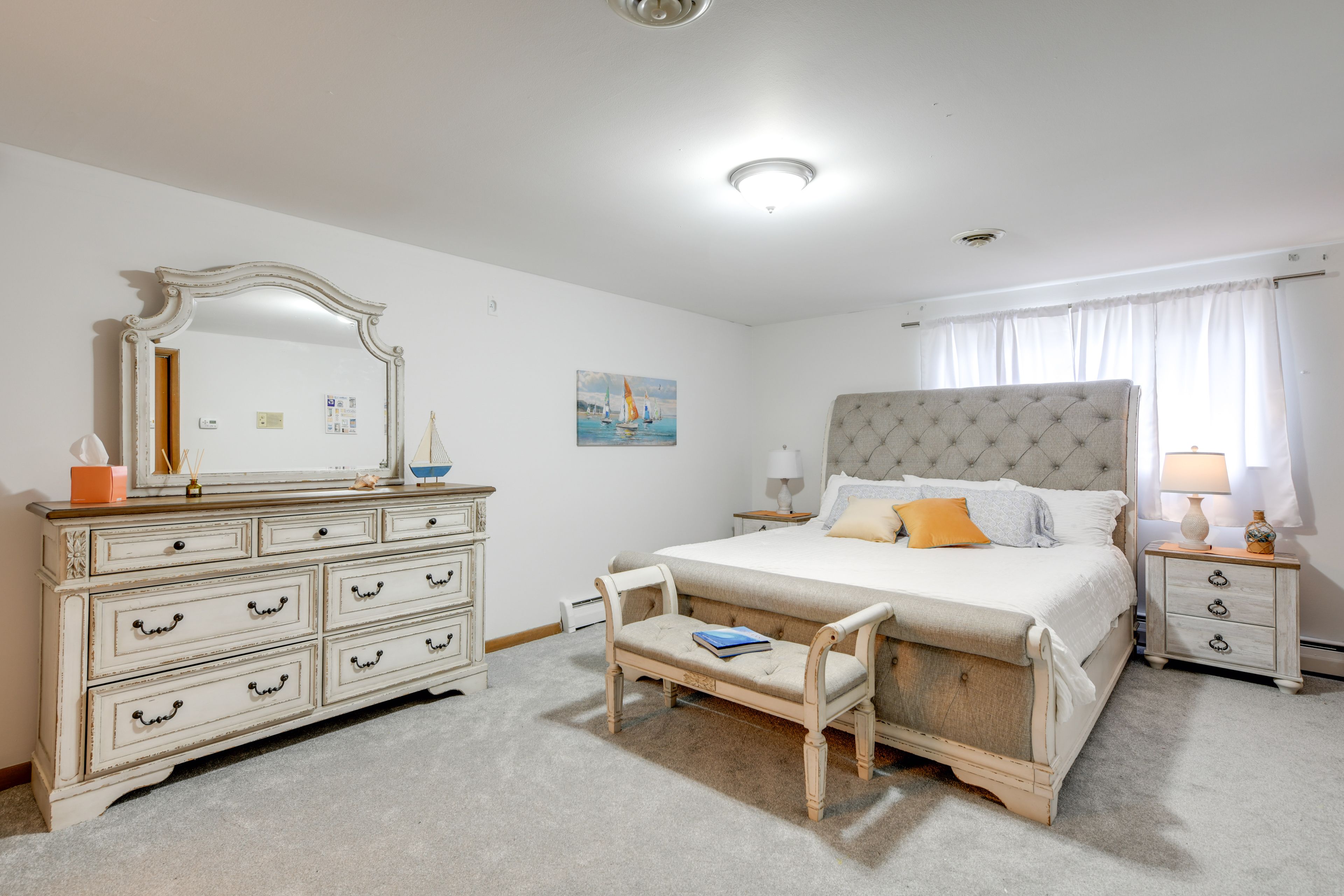 Bedroom 1 | Upper Level | King Bed | Linens Provided