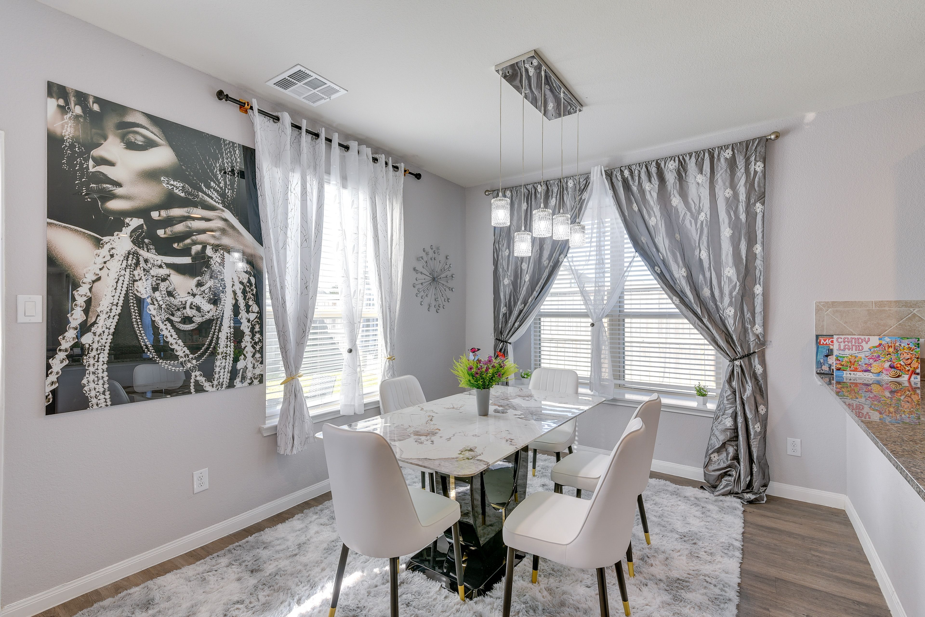 Dining Area | Dishware/Flatware | 1st Floor