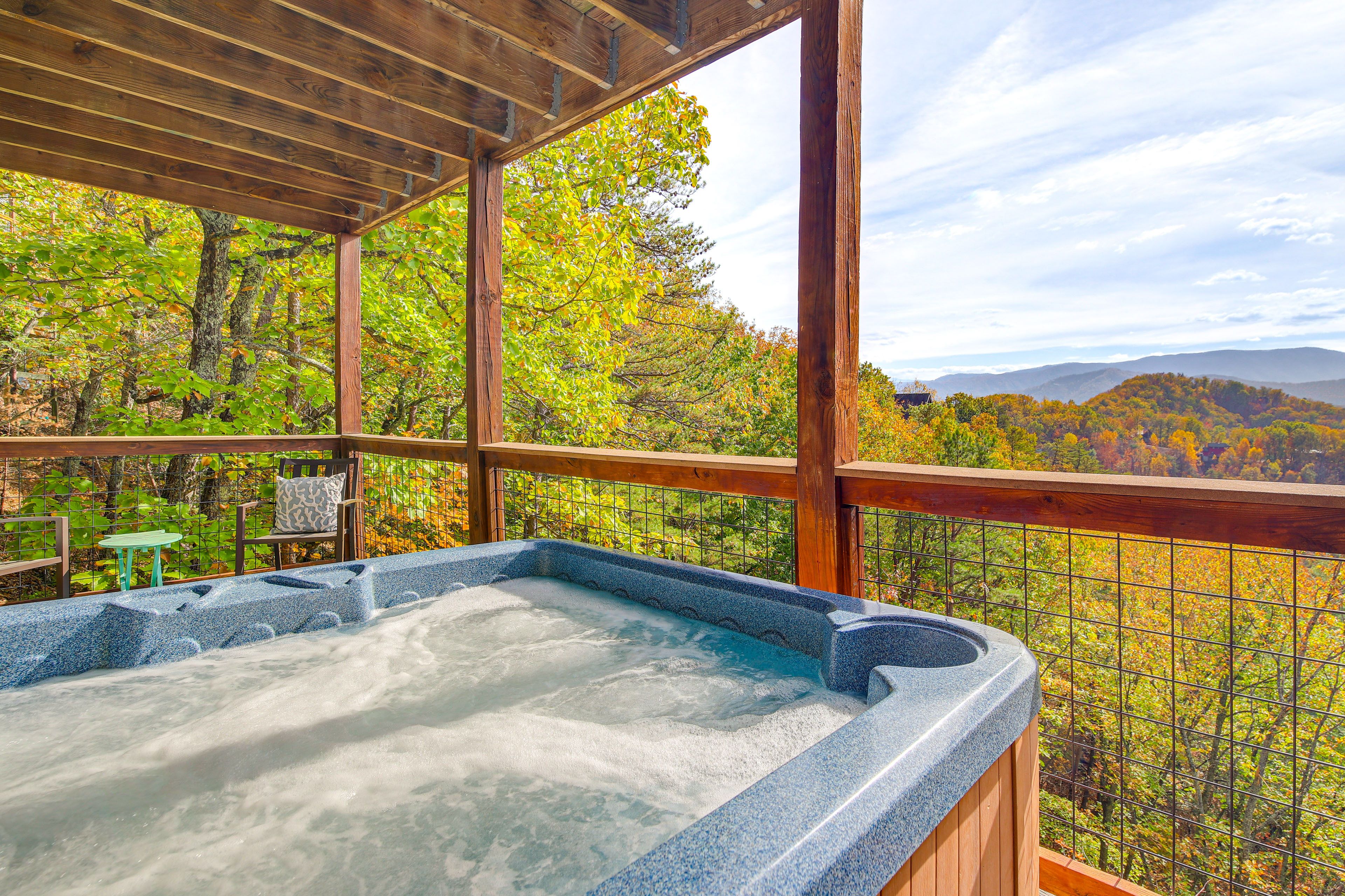 Lower Deck | Hot Tub