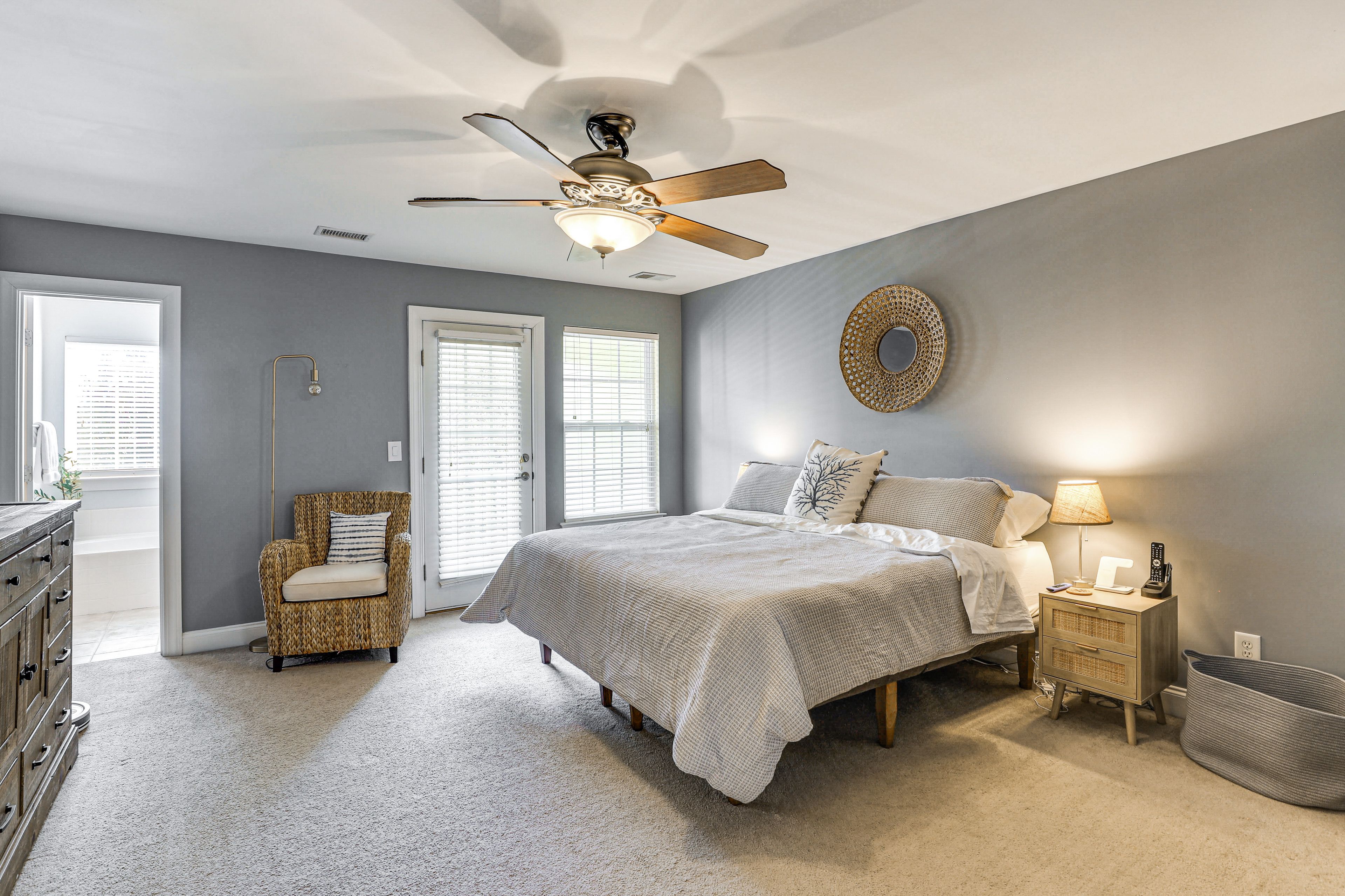 Bedroom | Upper Level | California King Bed | Linens & Towels Provided