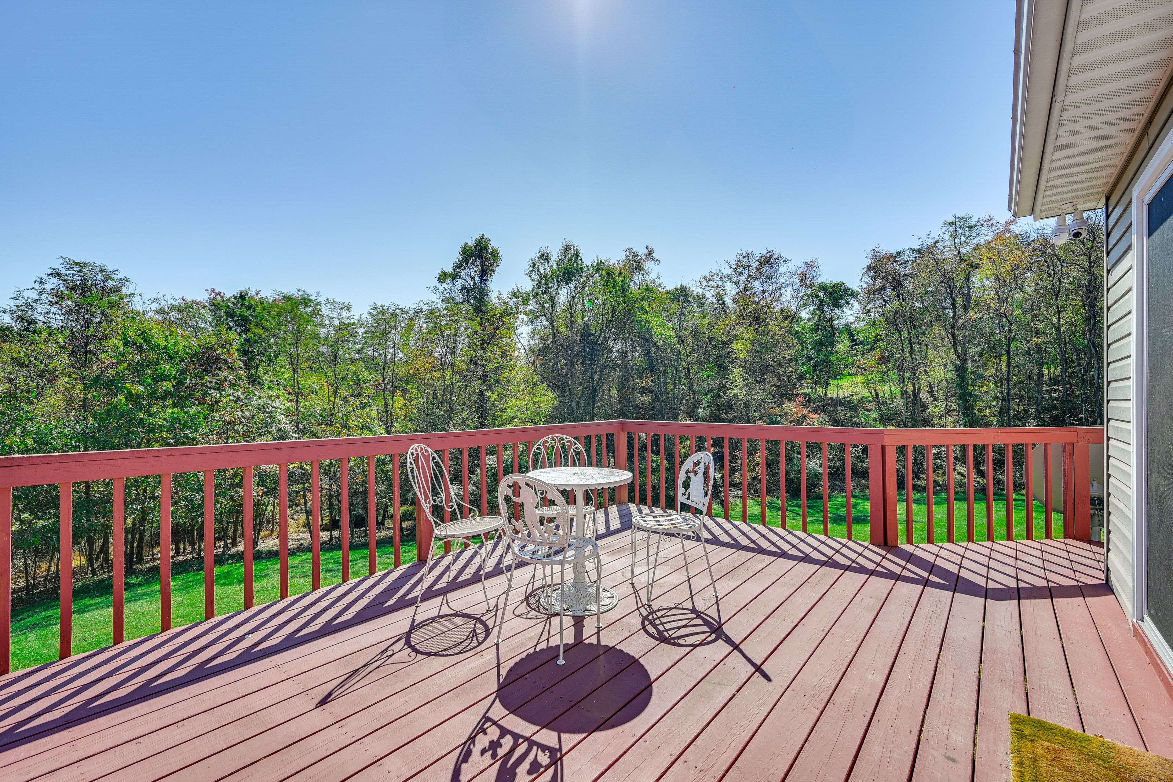 Wraparound Deck | Outdoor Dining Area | Private Hot Tub
