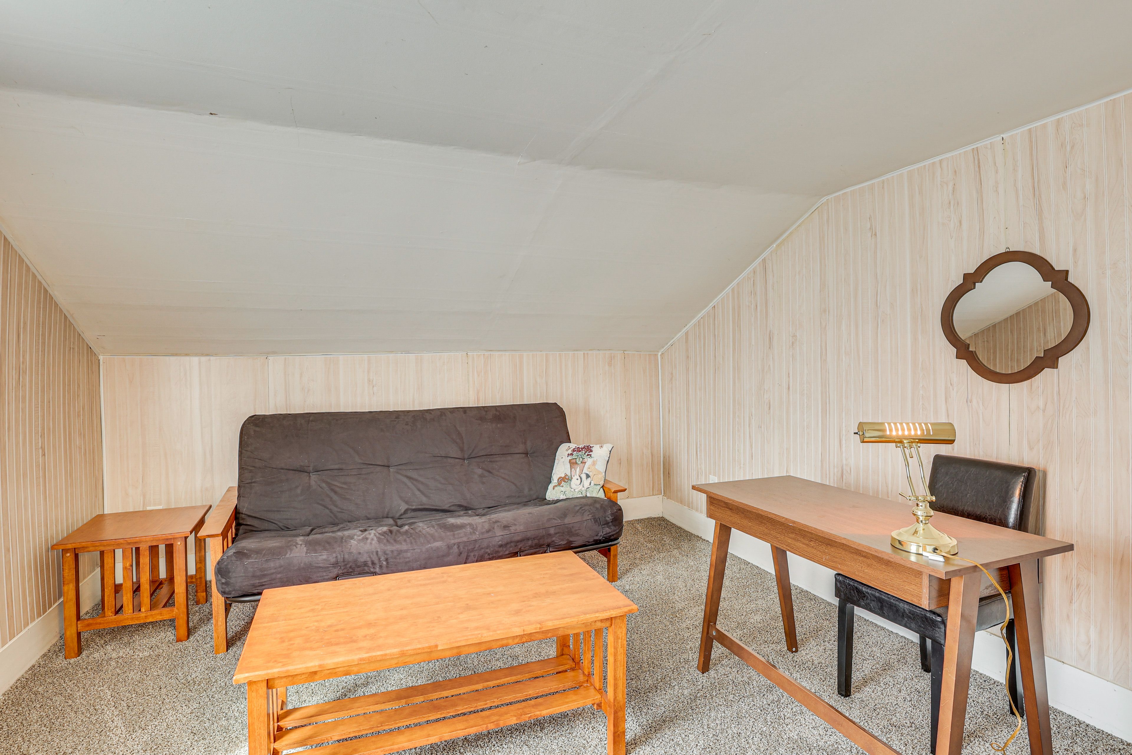 Bedroom 3 | Futon | Desk Workspace