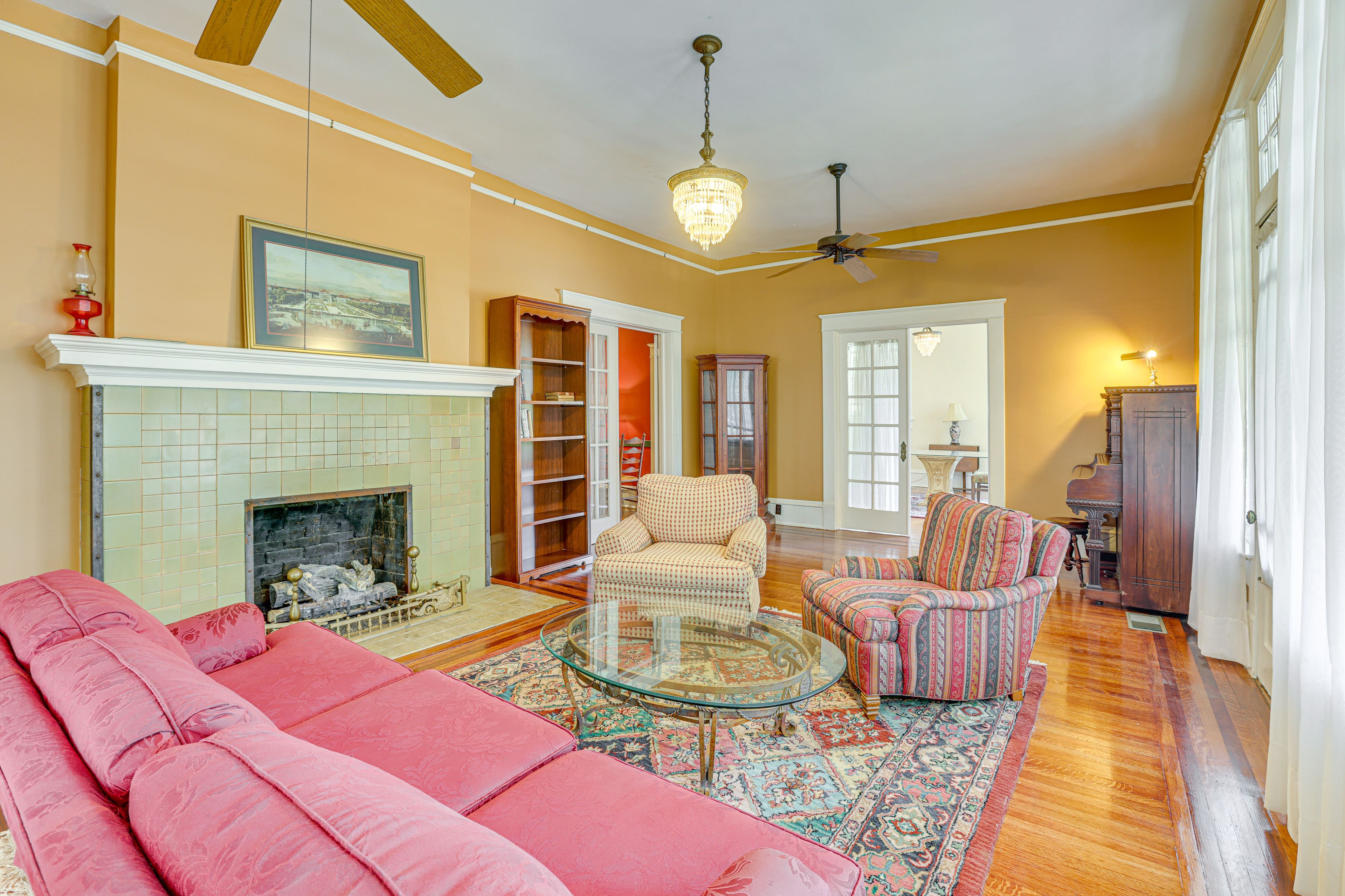 Living Room | 1st Floor | Piano | Free WiFi | Central Heating & A/C