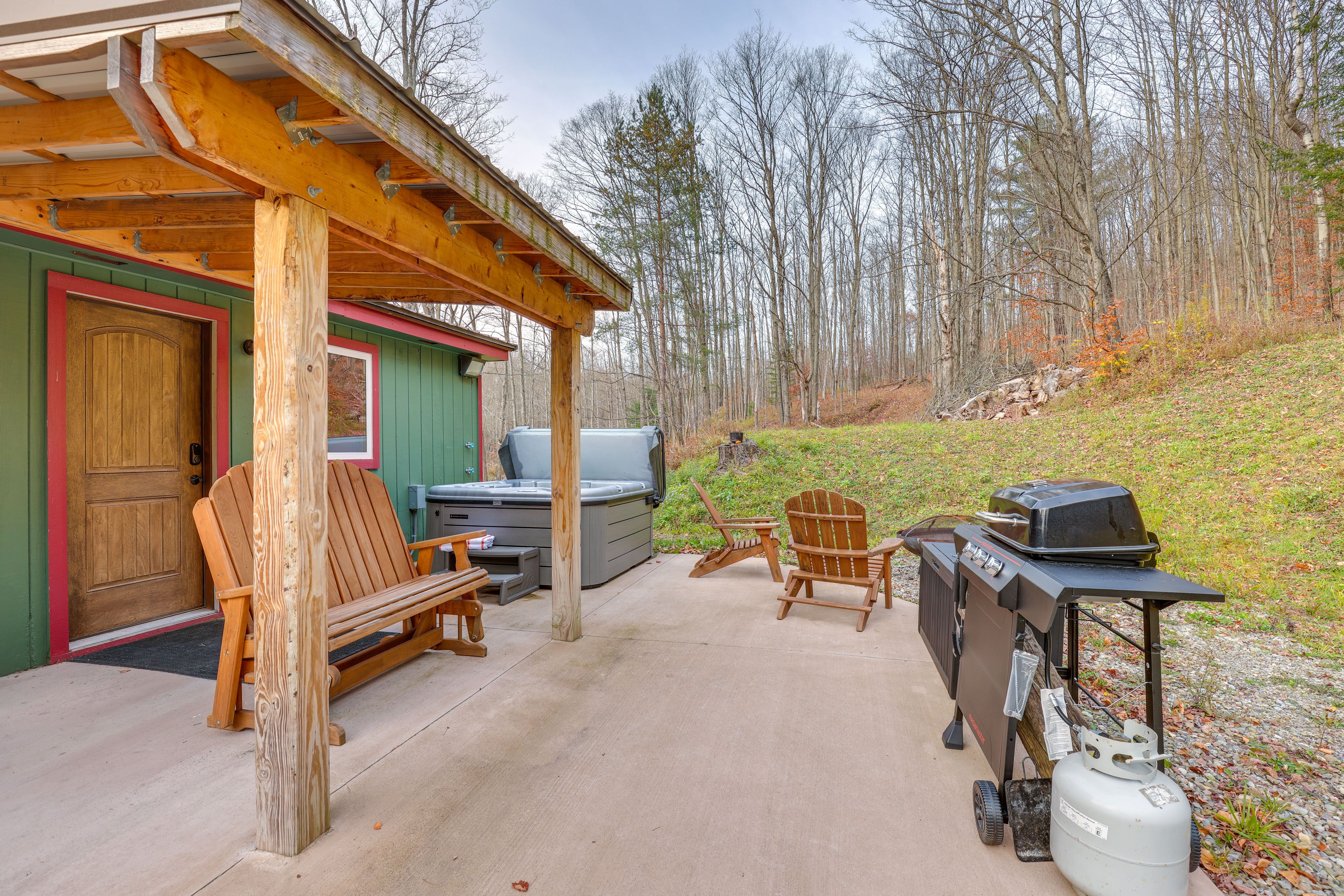 Patio | Gas Grill | Private Hot Tub | Fire Pit