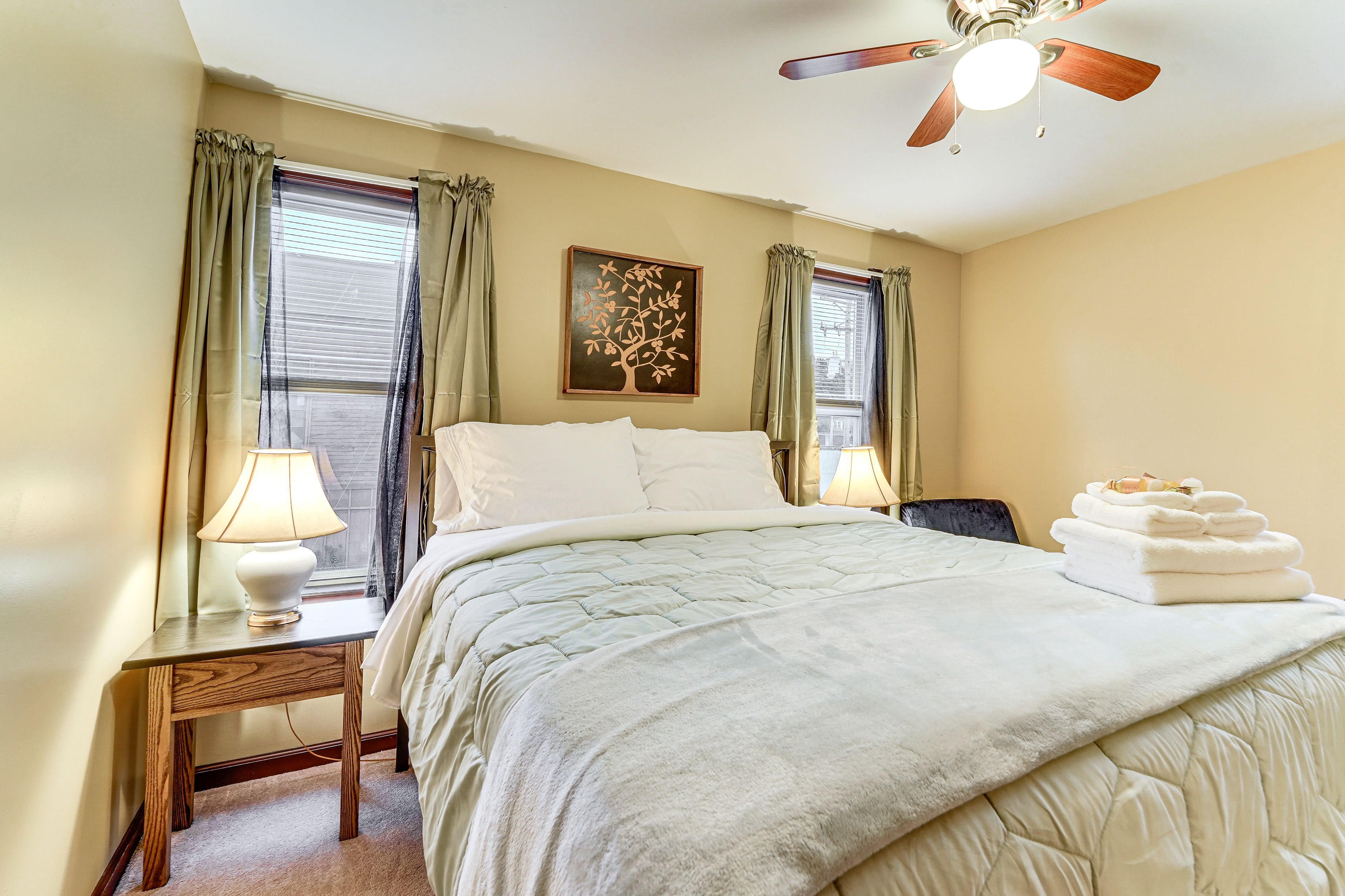 Bedroom 2 | 2nd Floor | Queen Bed | Linens Provided