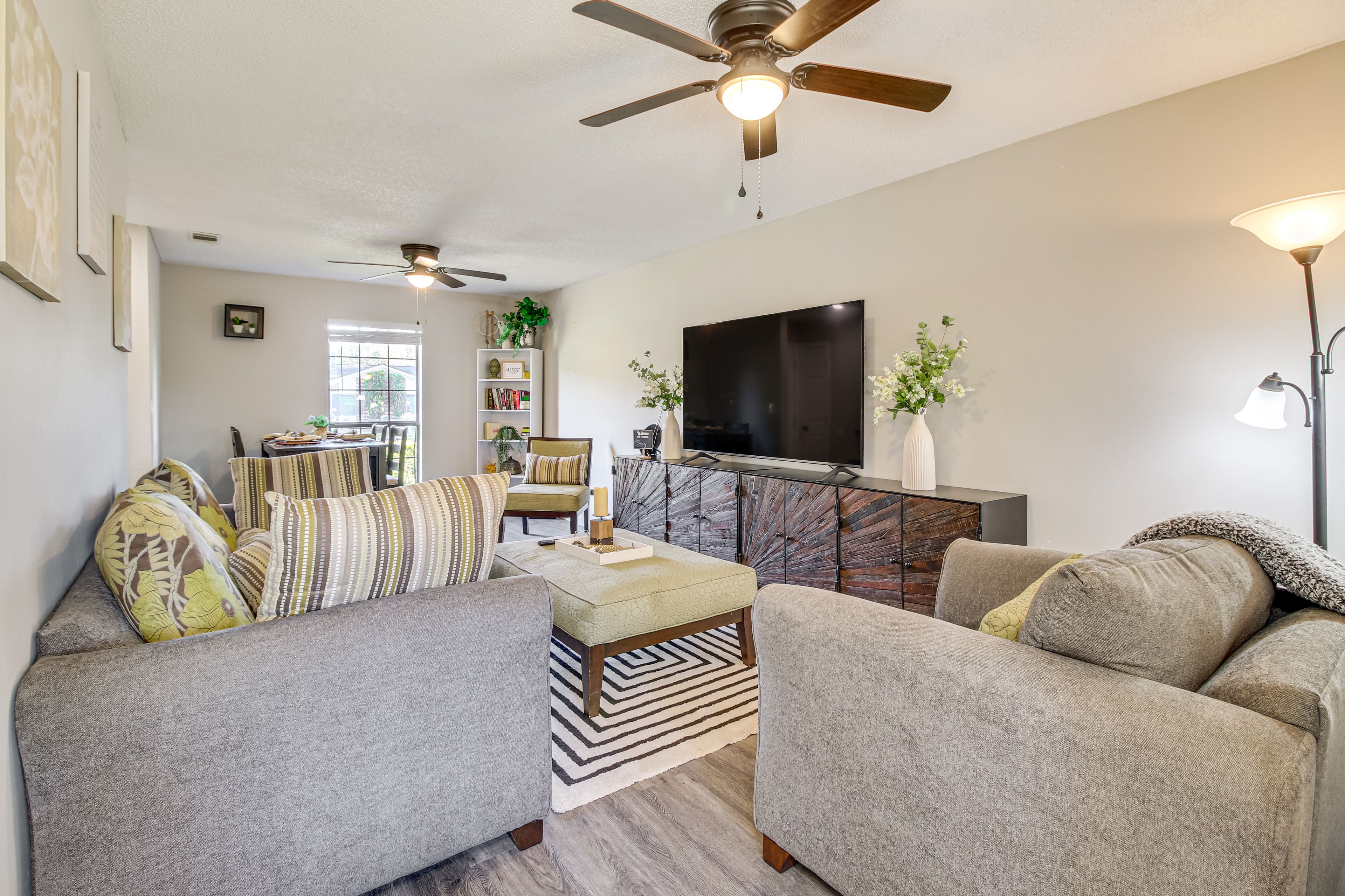 Hinesville Vacation Rental | 3BR | 2BA | Step-Free Entry | 1,174 Sq Ft