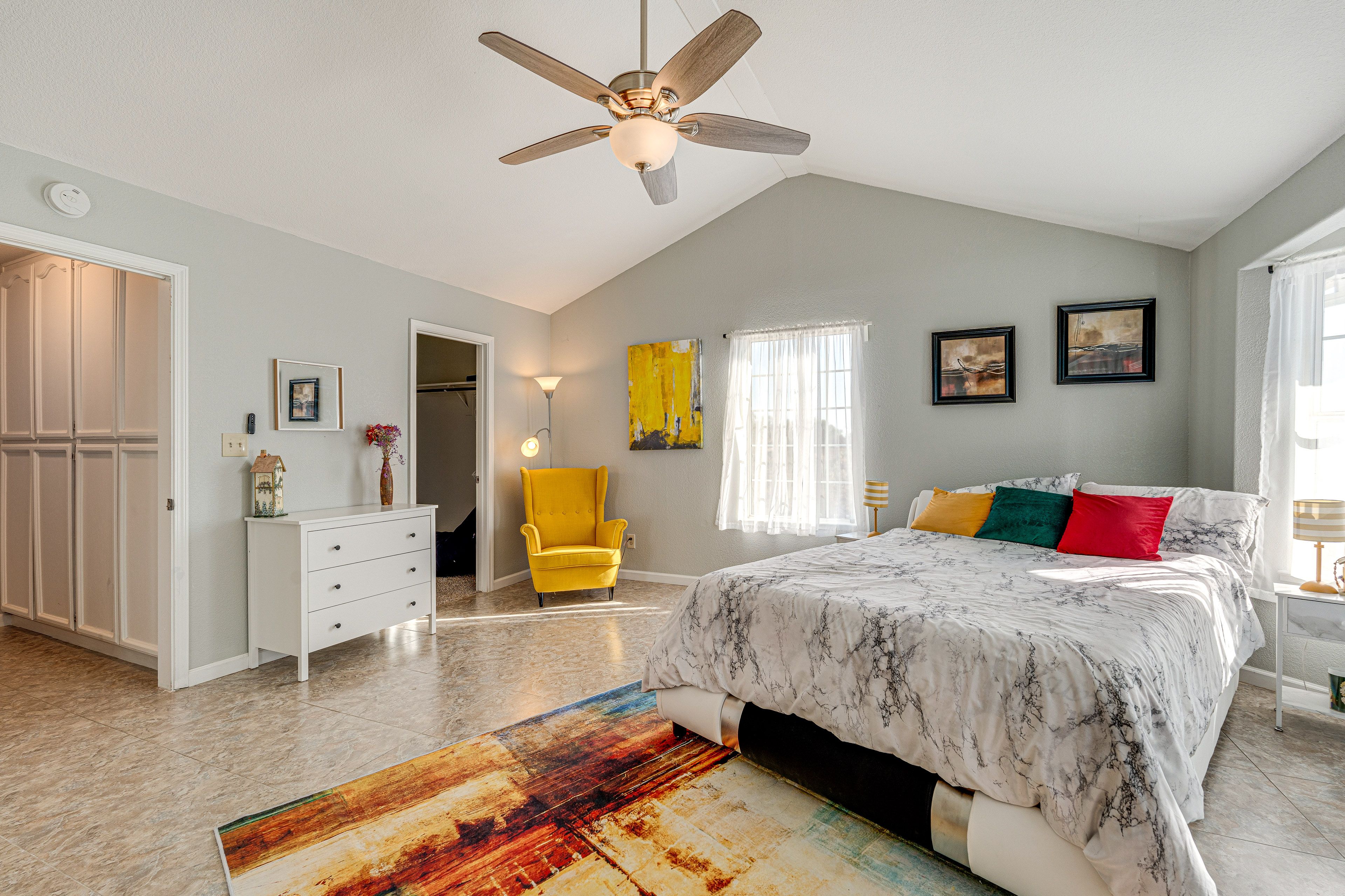 Bedroom Suite | Queen Bed | Access to Deck | Main Level