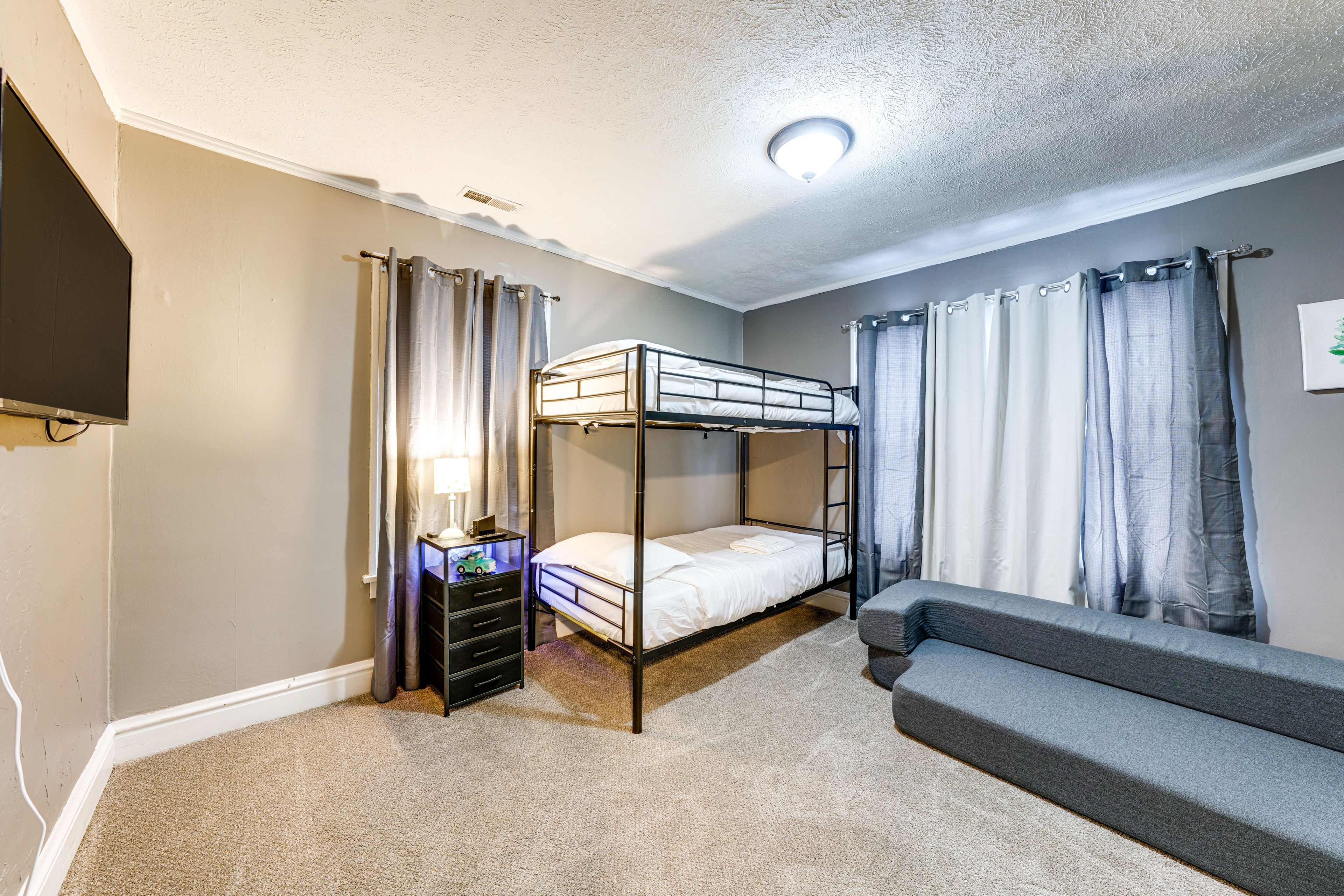 Bedroom 4 | Twin Bunk Bed | Queen Futon | 2nd Floor