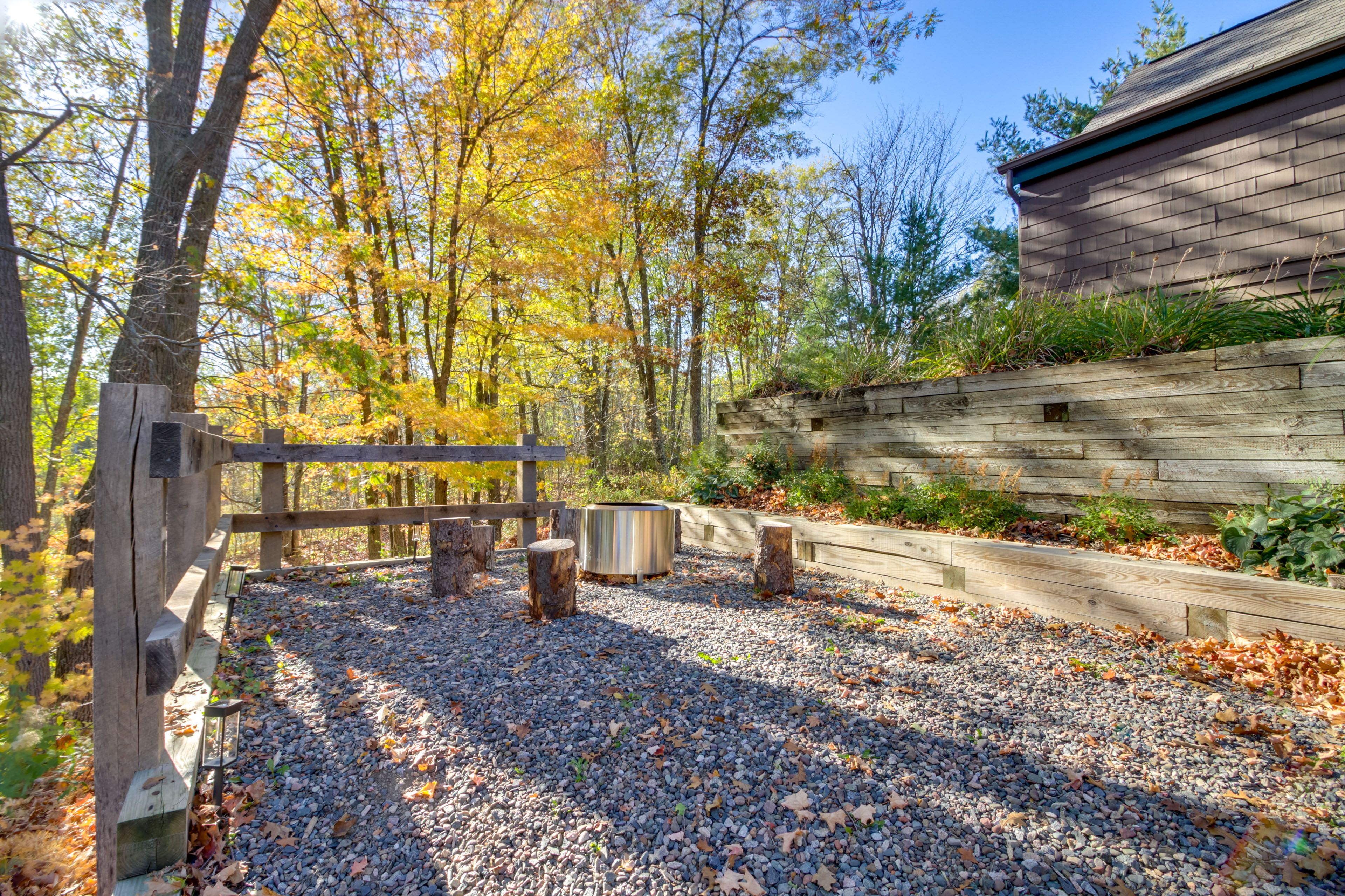 Wood-Burning Fire Pit