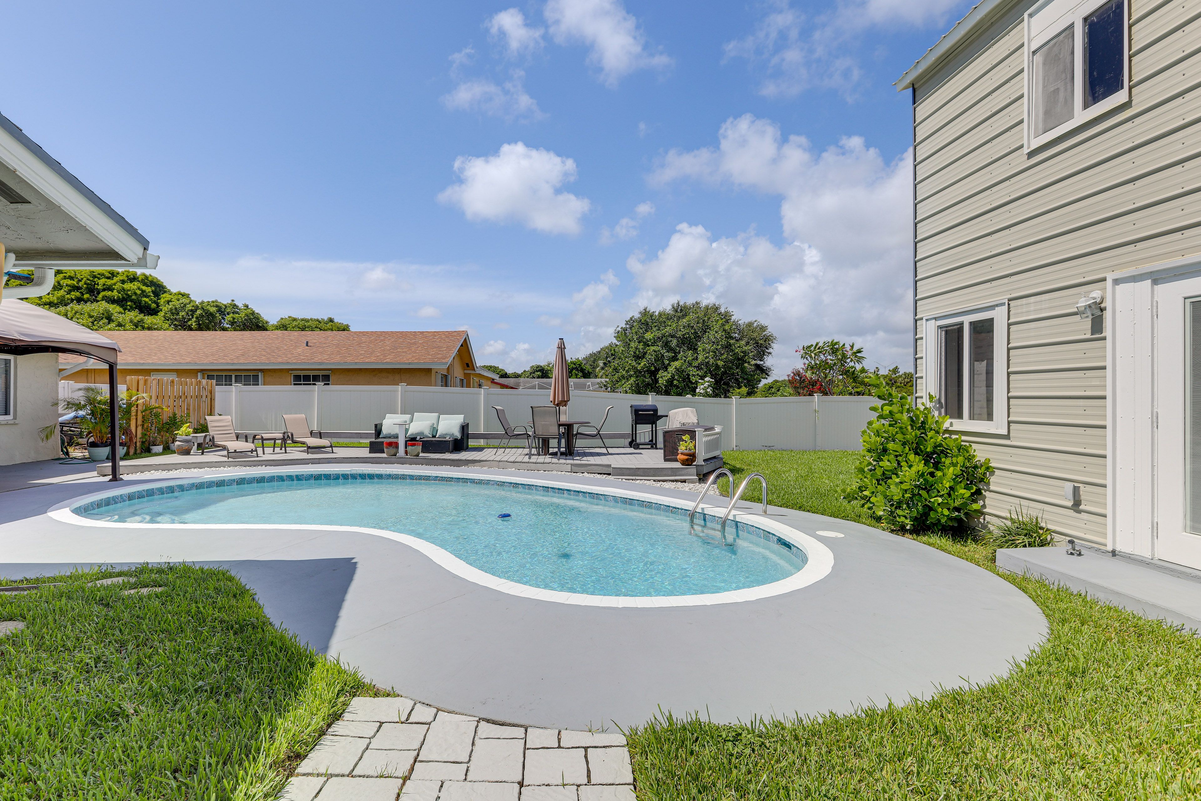 Shared Amenities | Fenced Backyard | Outdoor Pool