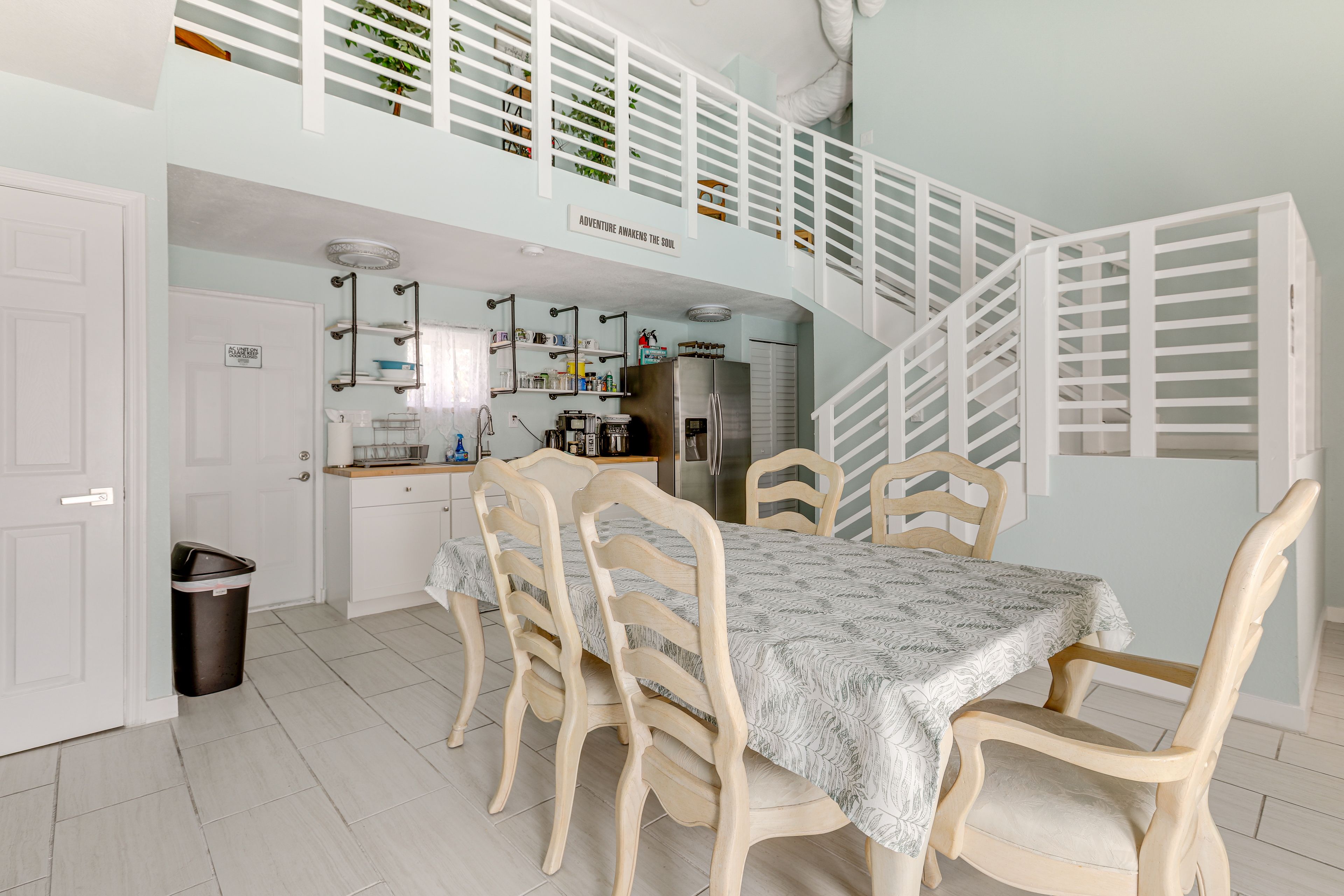 Dining Area | 1st Floor | Dishware & Flatware Provided