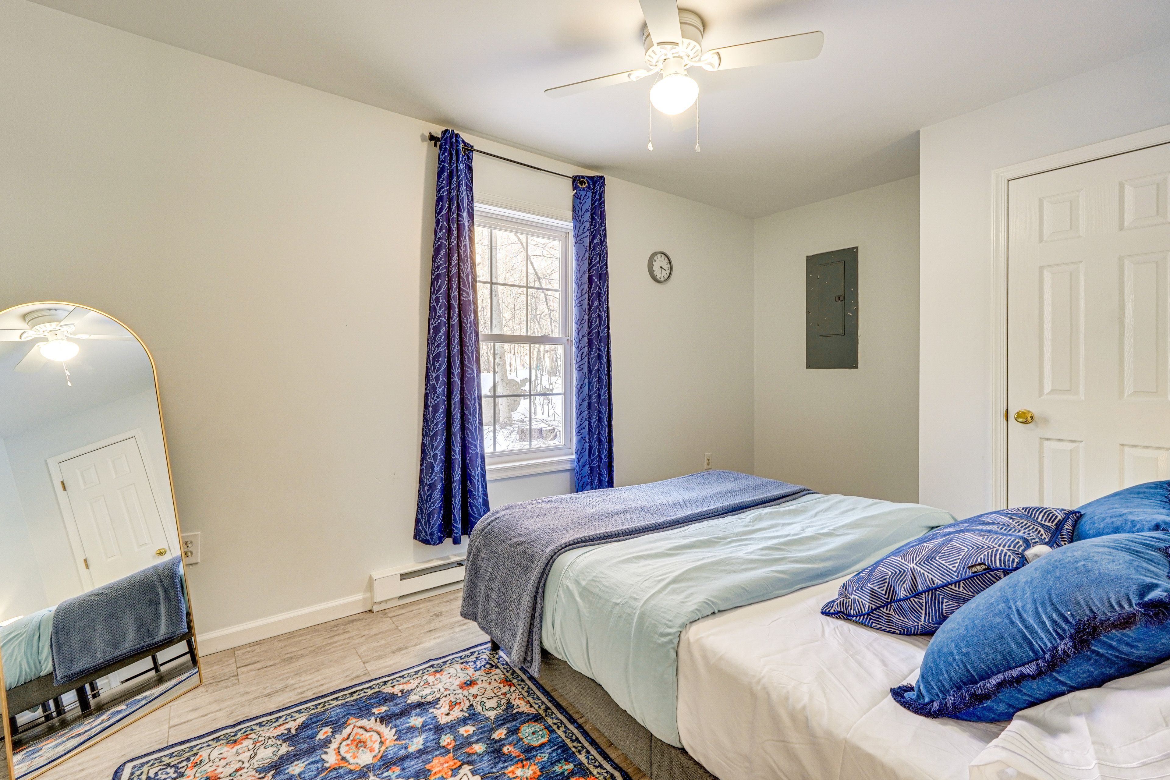 Bedroom 2 | Queen Bed | Basement Floor | Stairs Required