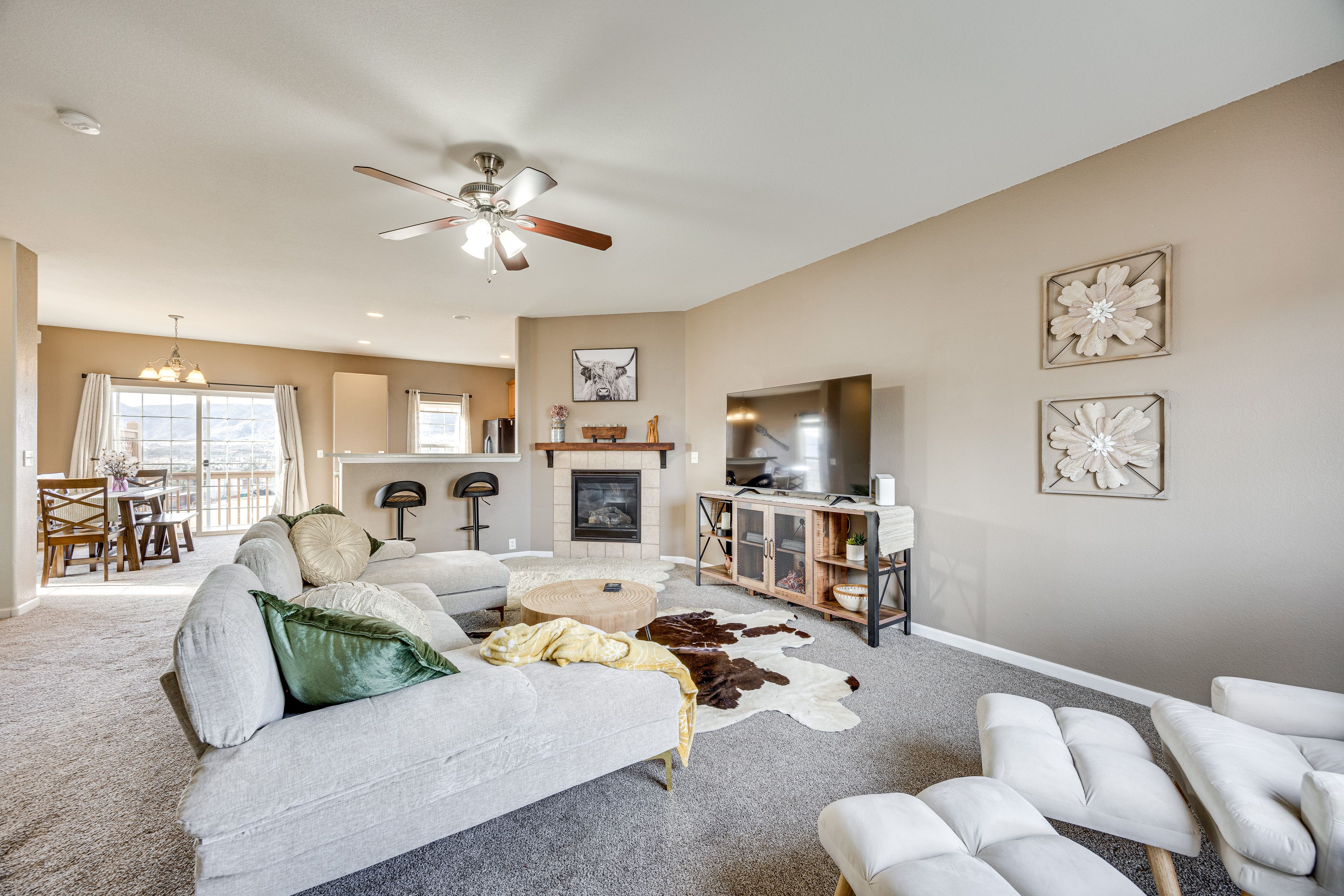 Monument Vacation Rental | 3BR | 3.5BA | Stairs Required | 1,900 Sq Ft