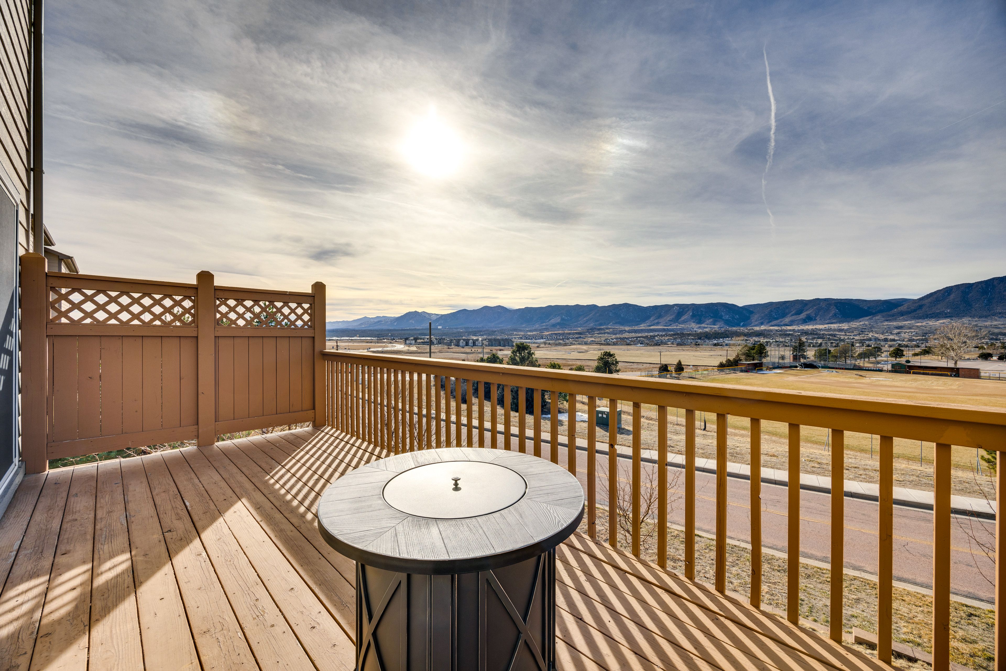 Furnished Deck | Fire Pit | Mountain Views