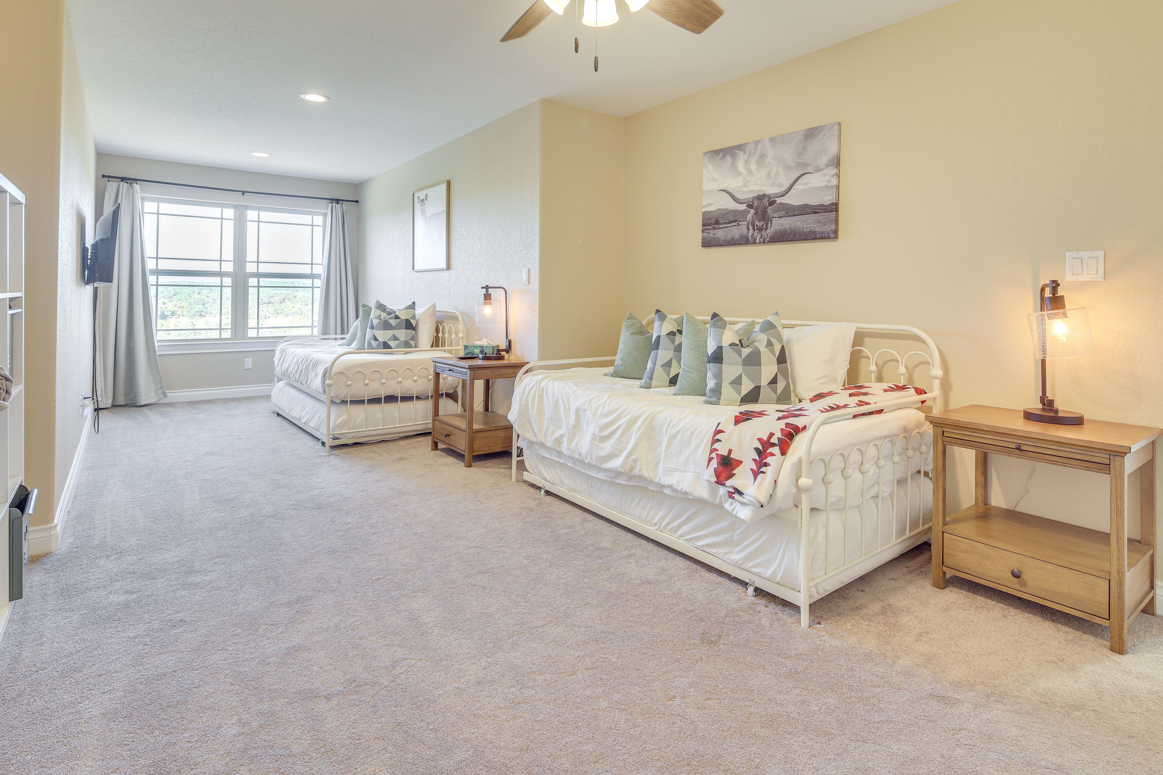 Bedroom 2 | 2 Twin Daybeds w/ Twin Trundle Beds | Smart TV | 2nd Floor