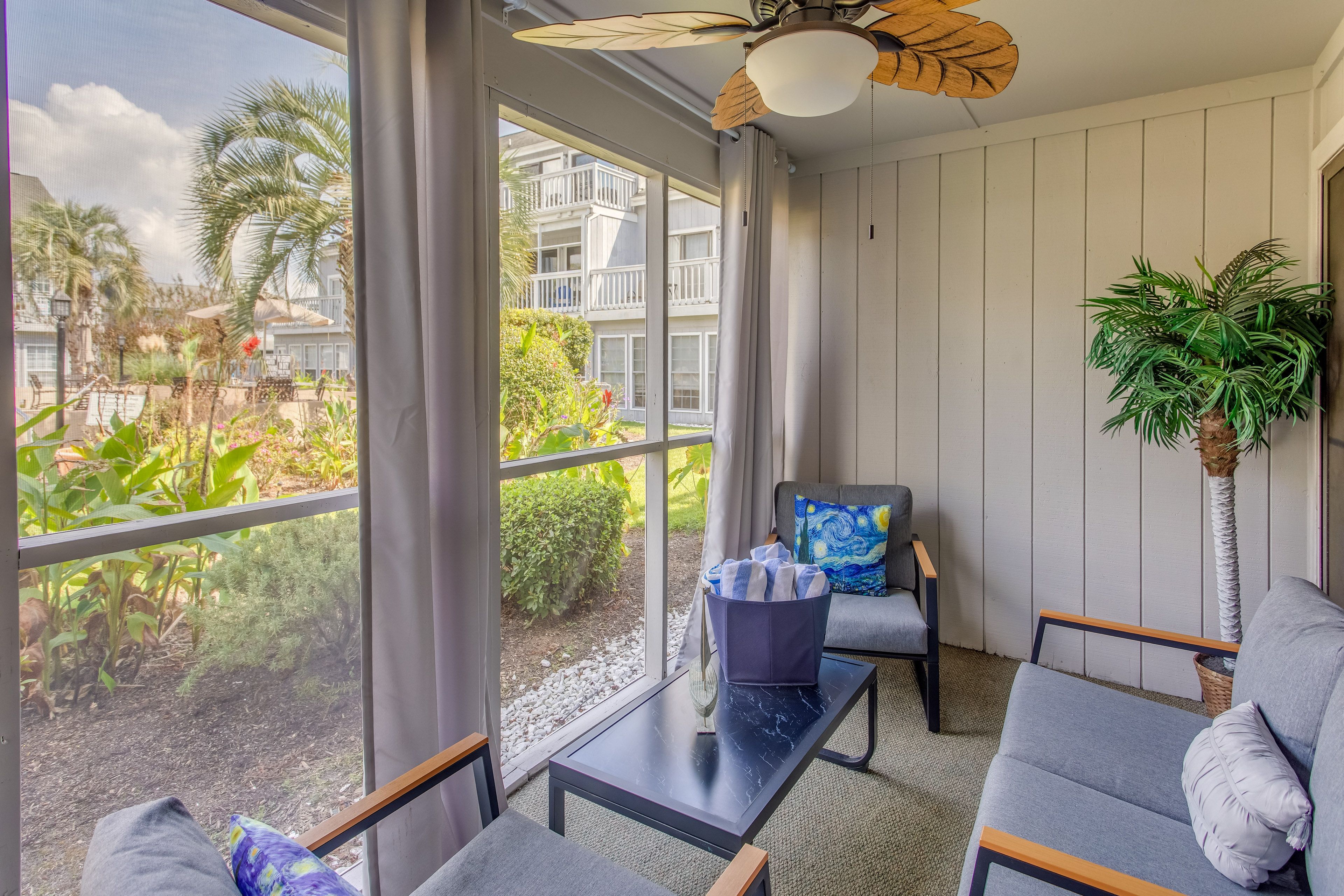 Screened Sunroom | Pool View