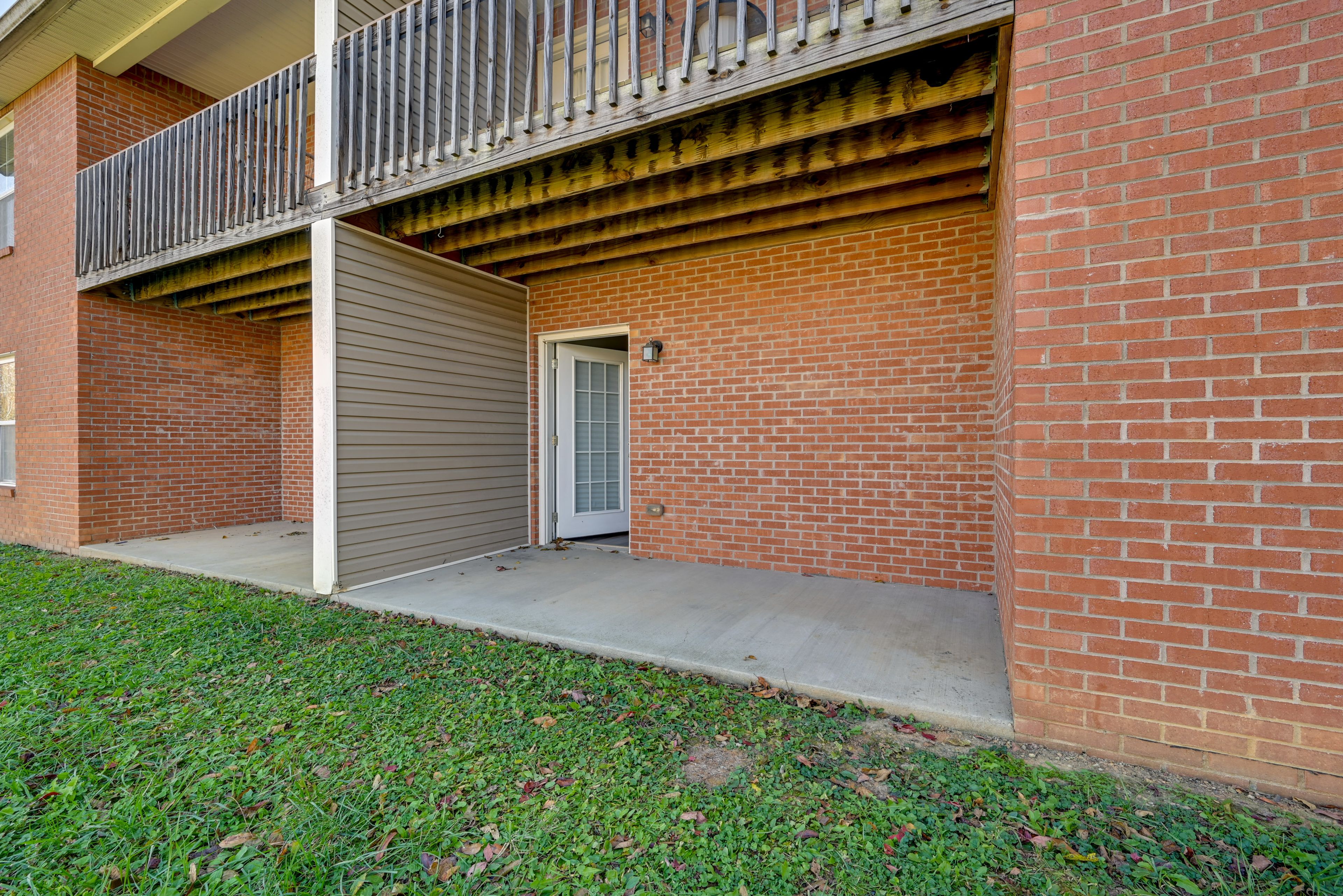 Private Covered Patio | Shared Yard Area