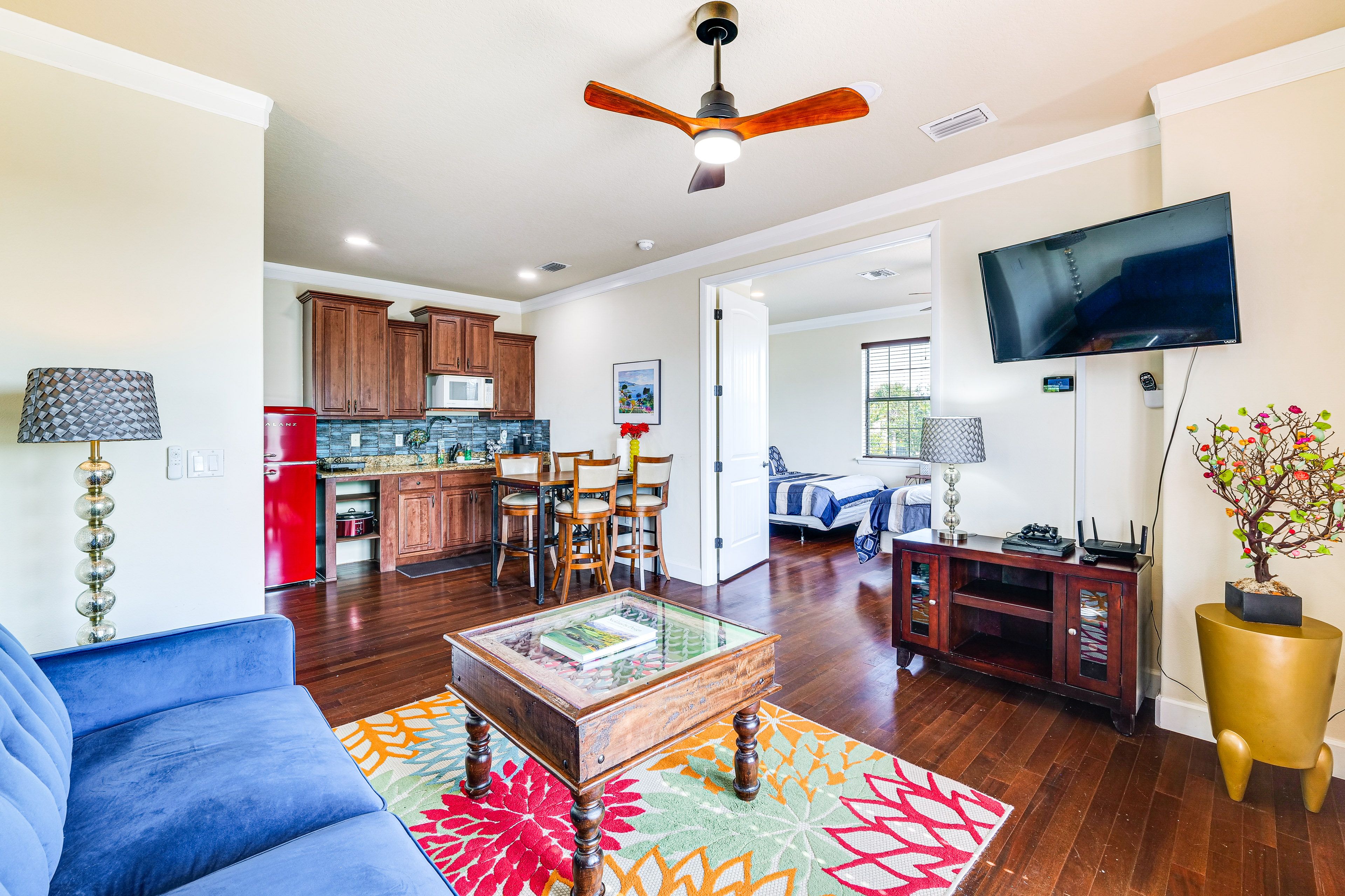 Kissimmee Vacation Rental | 1BR | 1BA | 1,100 Sq Ft | Stairs Required