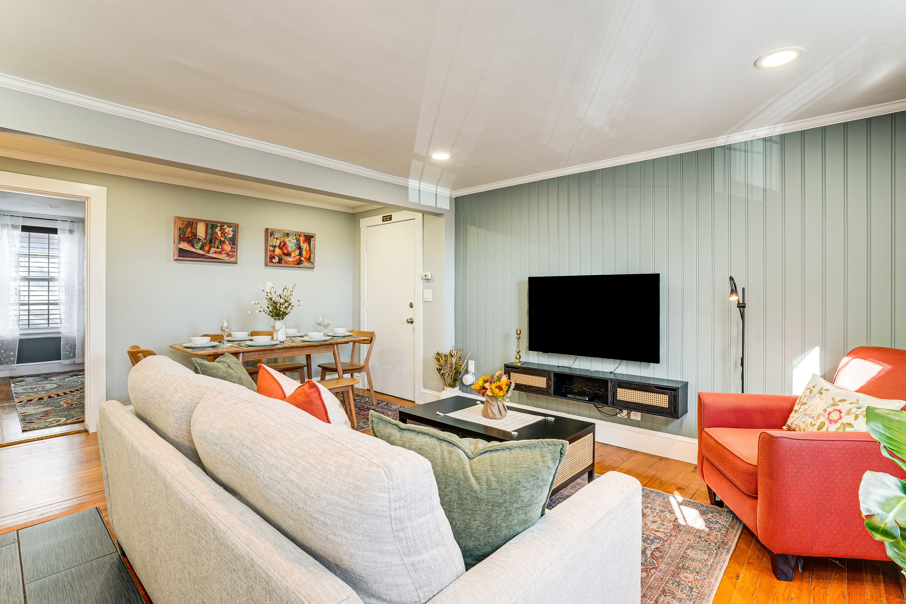Living Room | Smart TV | Central Heat & A/C