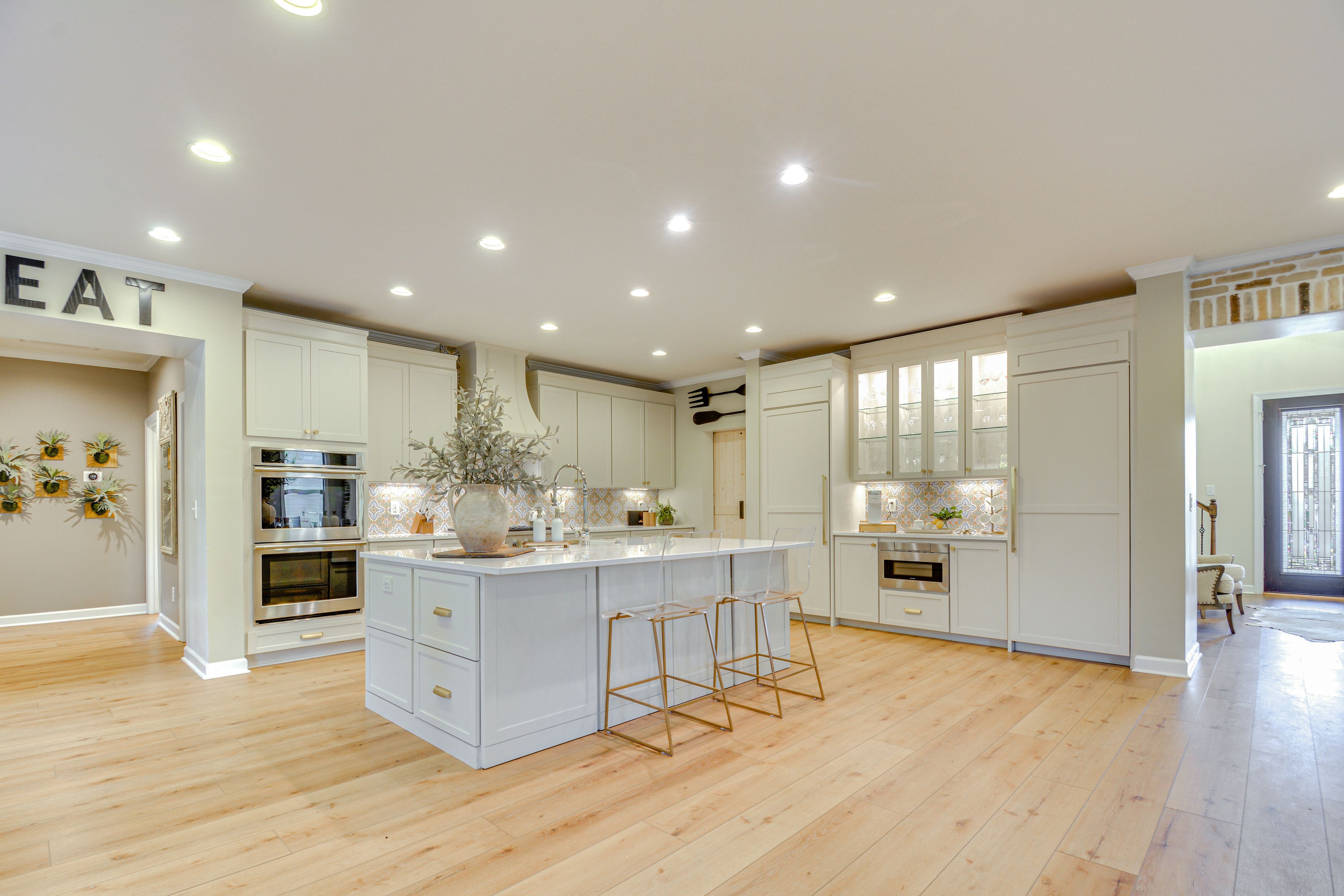 Kitchen | 1st Floor | Double Oven | Stove | Keurig Coffee Maker | Cooking Basics