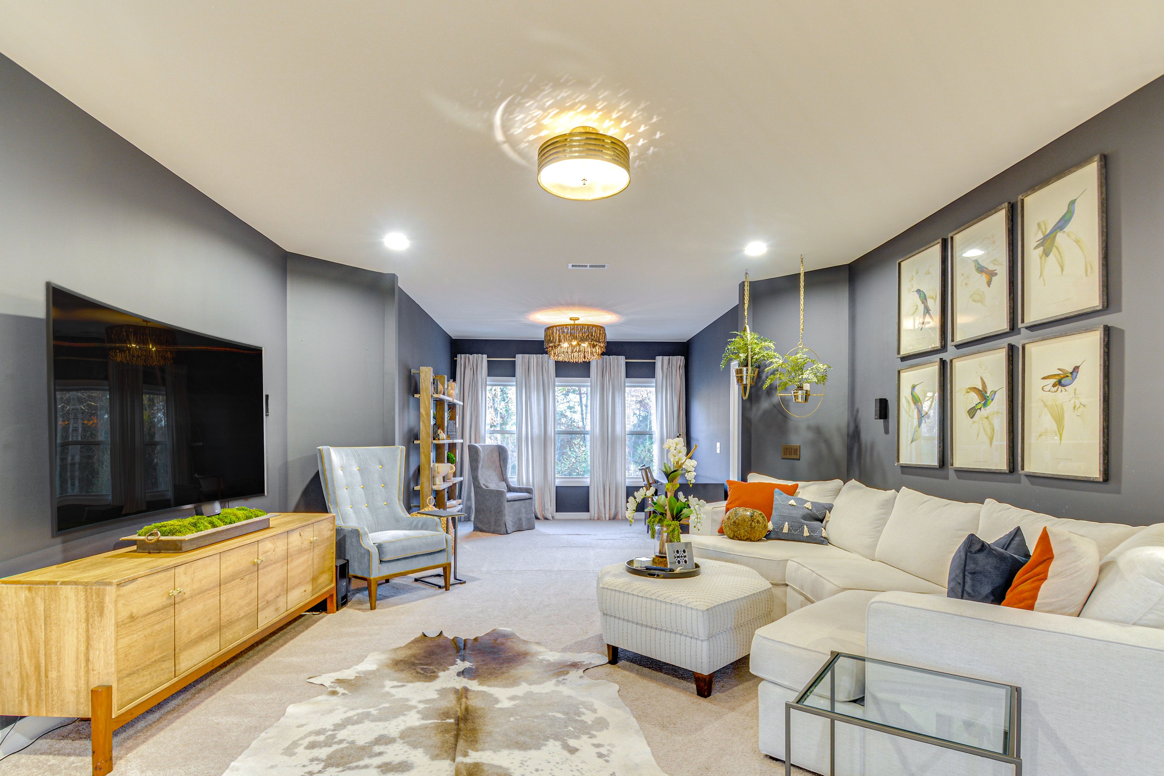 Family Room | 2nd Floor | Laptop-Friendly Workspace | Flat-Screen TV