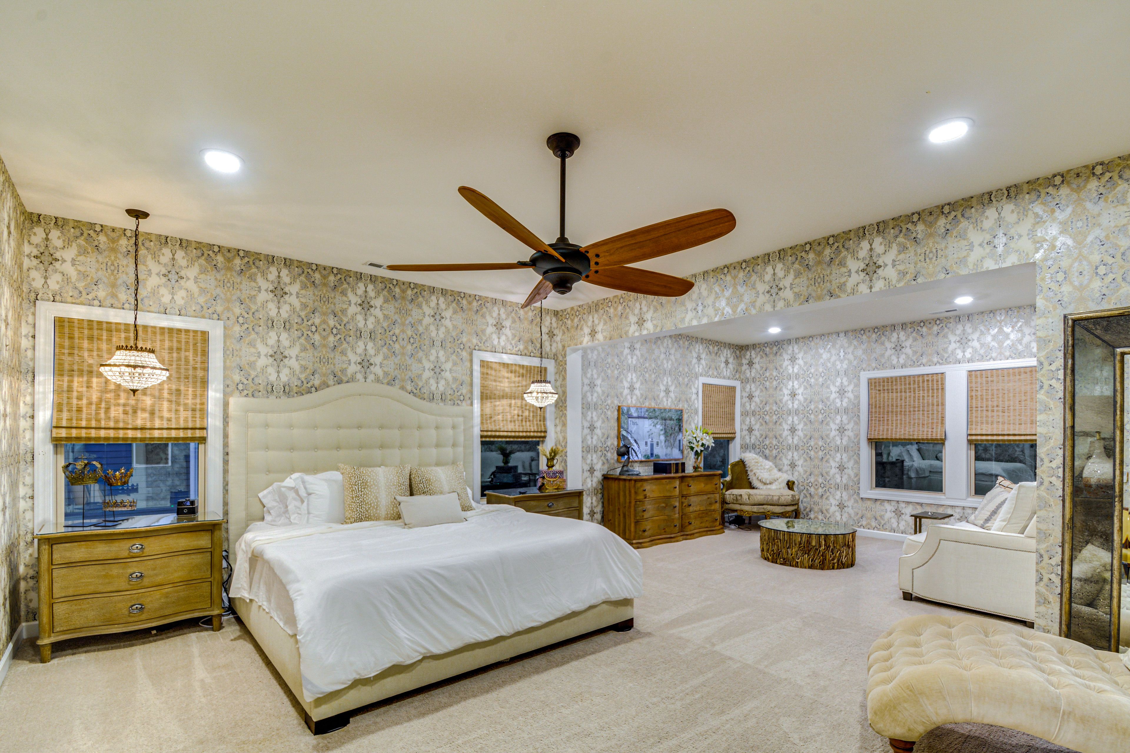 Bedroom 1 | 2nd Floor | King Bed | Linens Provided